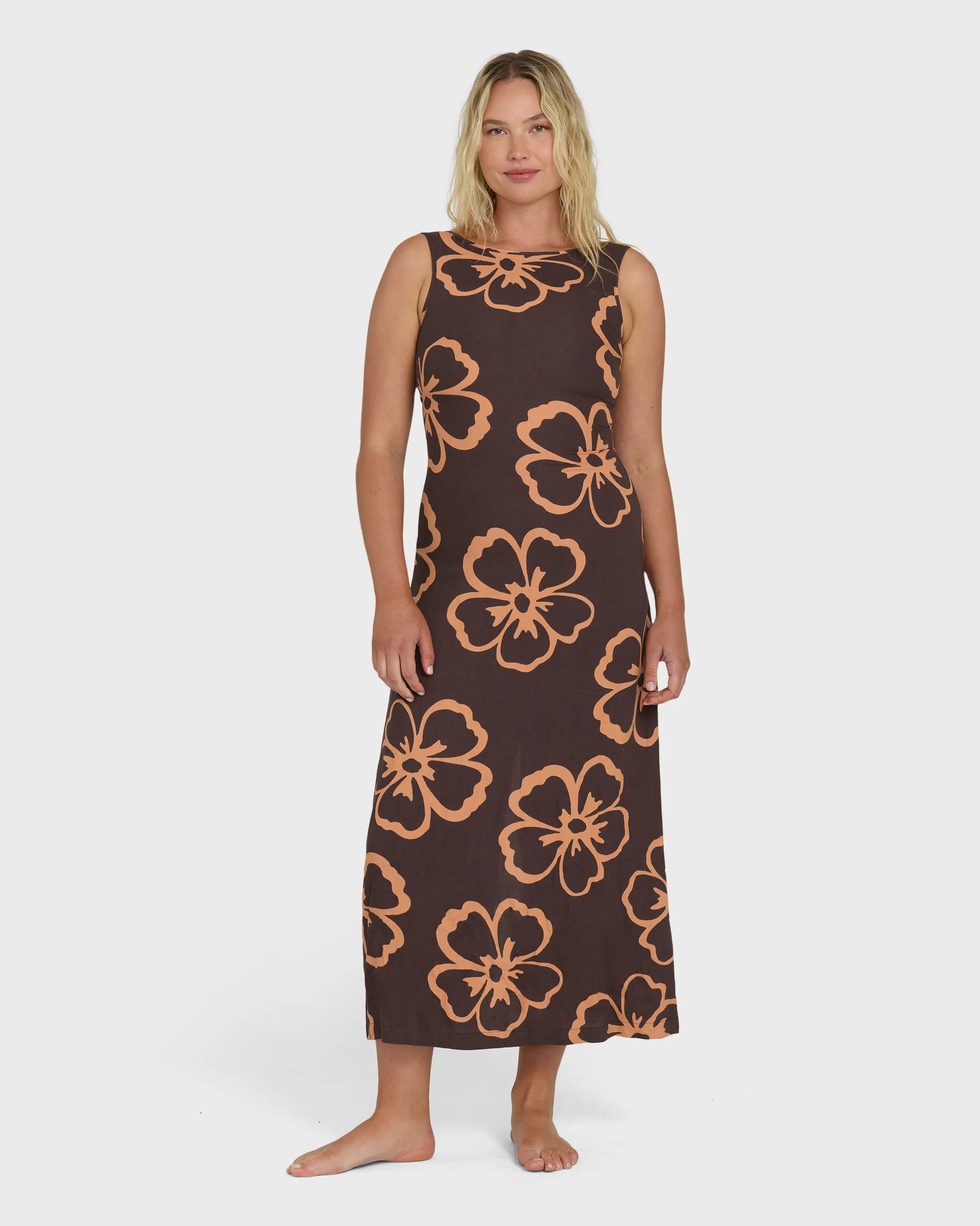 Sunkissed Maxi Dress - Teak