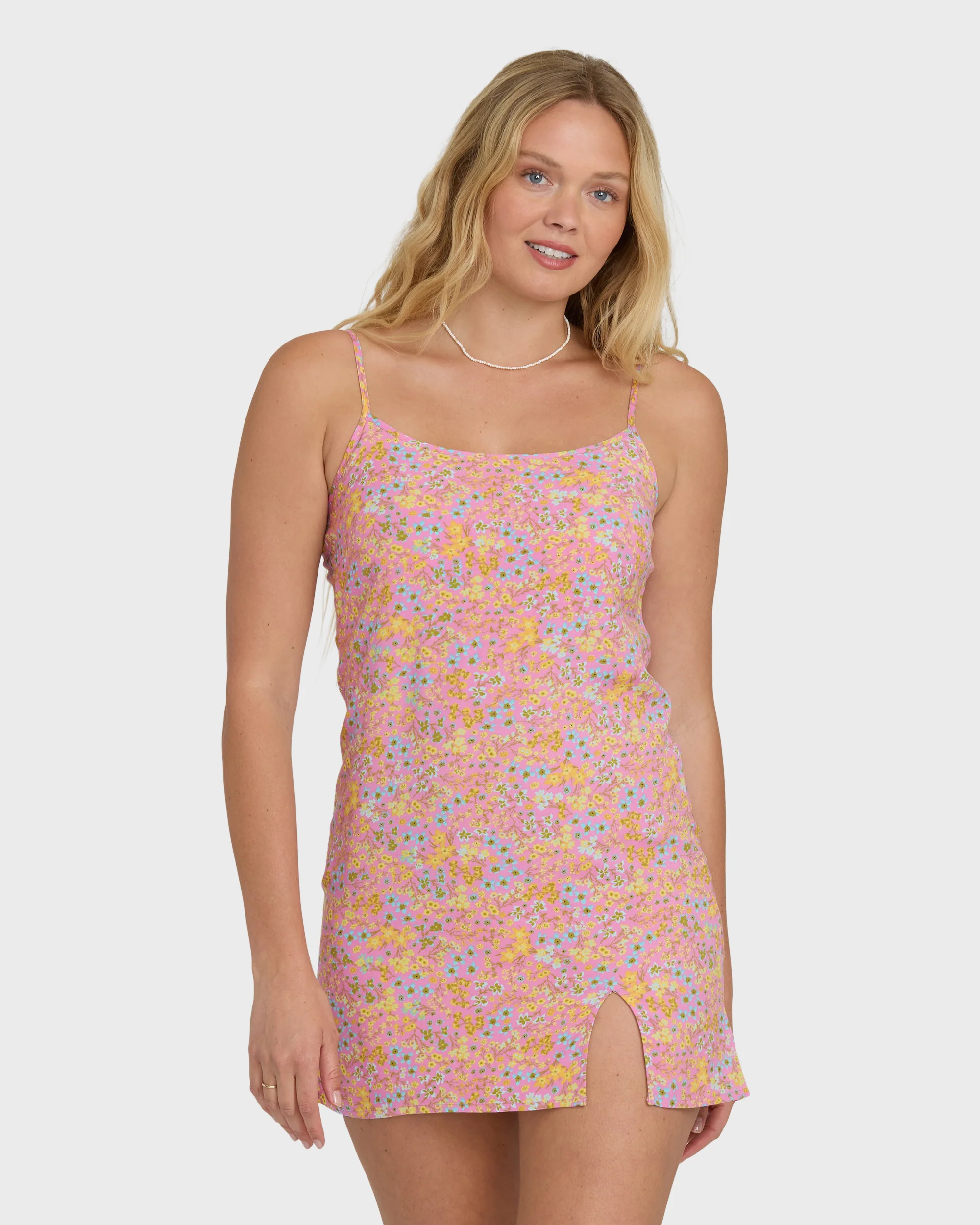 1595-tidal-crush-mini-dress-party-pink-1.webp Tidal Crush Mini Dress - Party Pink