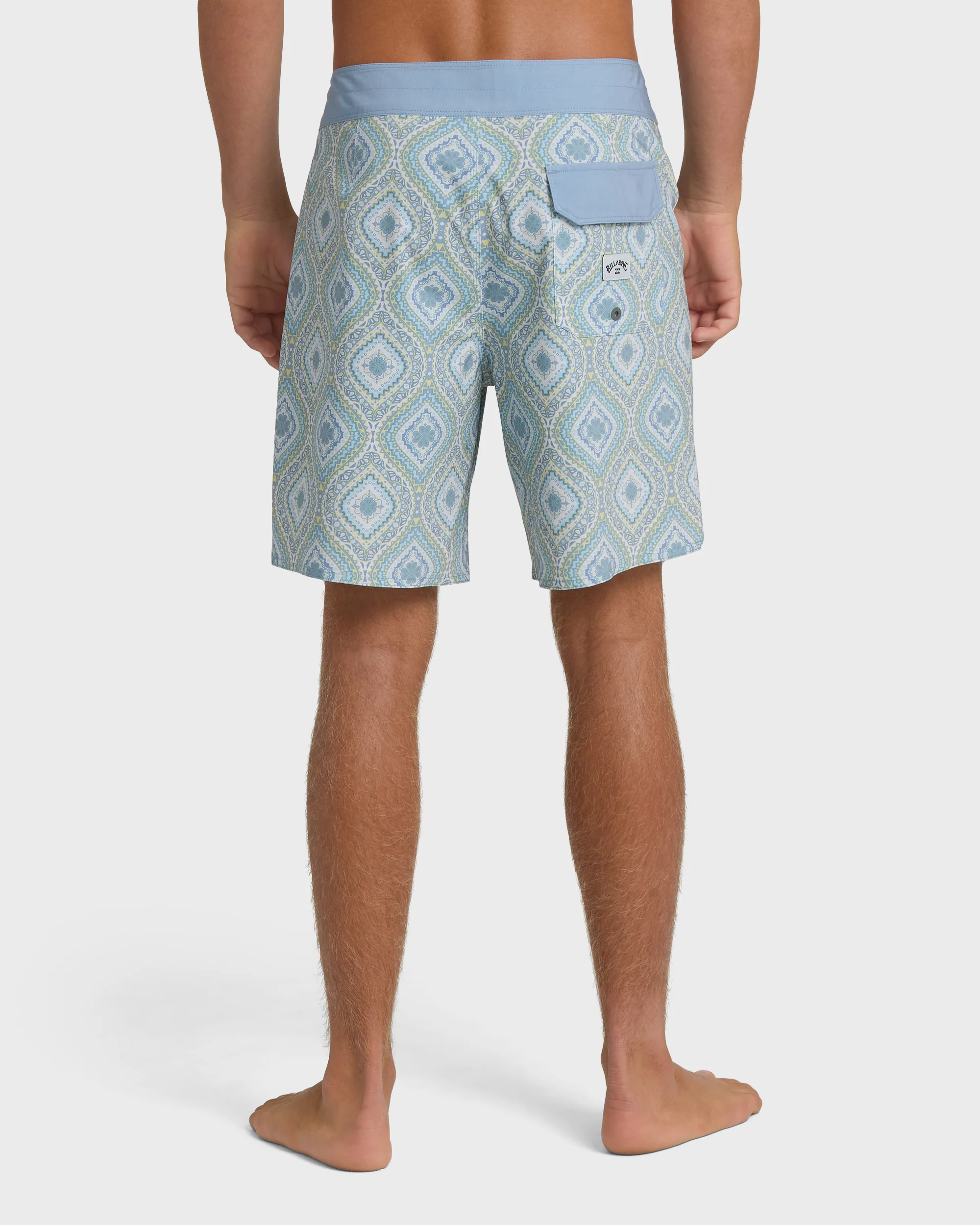 Good Times Pro 18" Boardshorts - Fog Gray Multi - Fog Gray