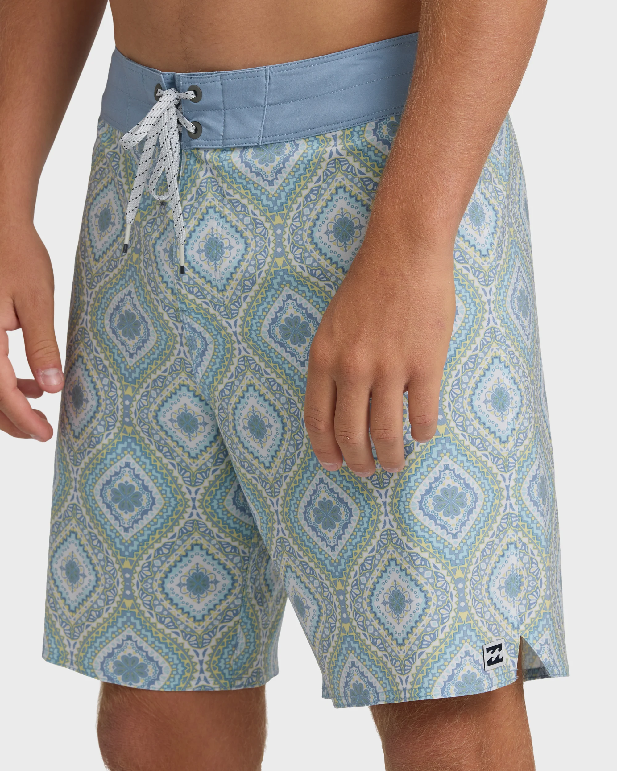 Good Times Pro 18" Boardshorts - Fog Gray Multi - Fog Gray
