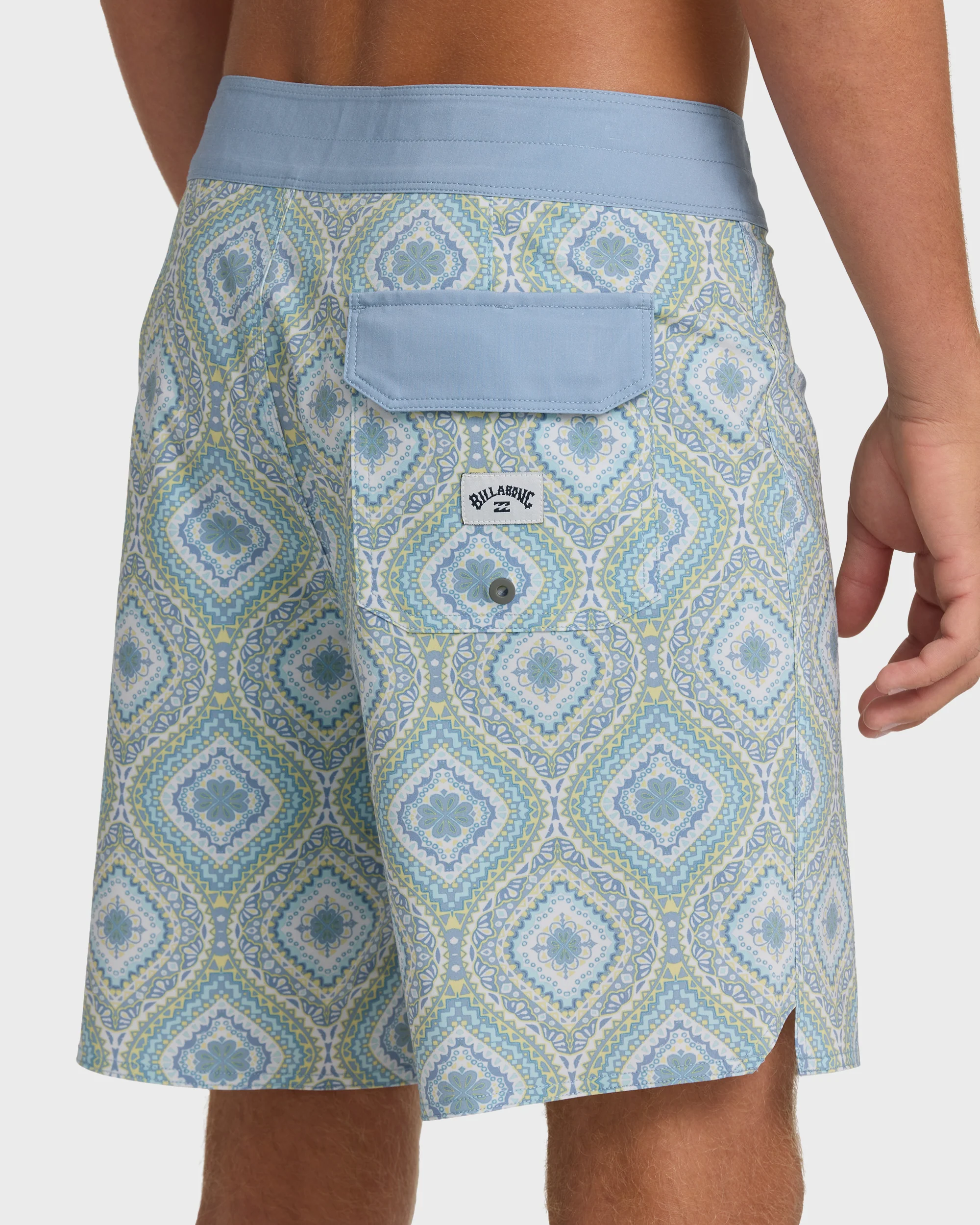 Good Times Pro 18" Boardshorts - Fog Gray Multi - Fog Gray