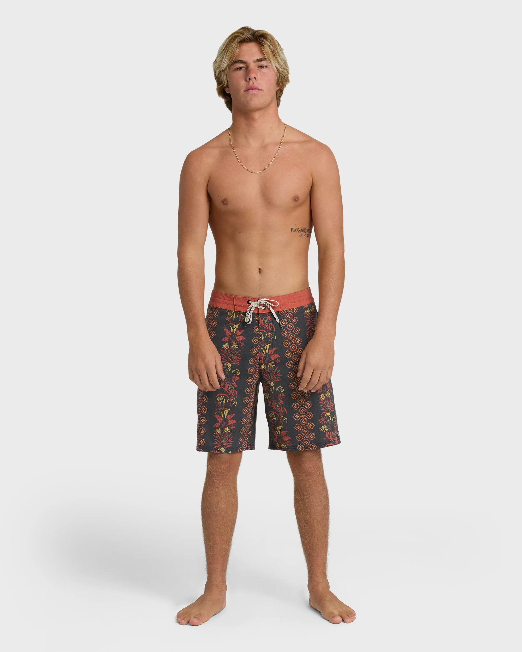 Sundays Lo Tide 18" Boardshorts - Black Multi - Black