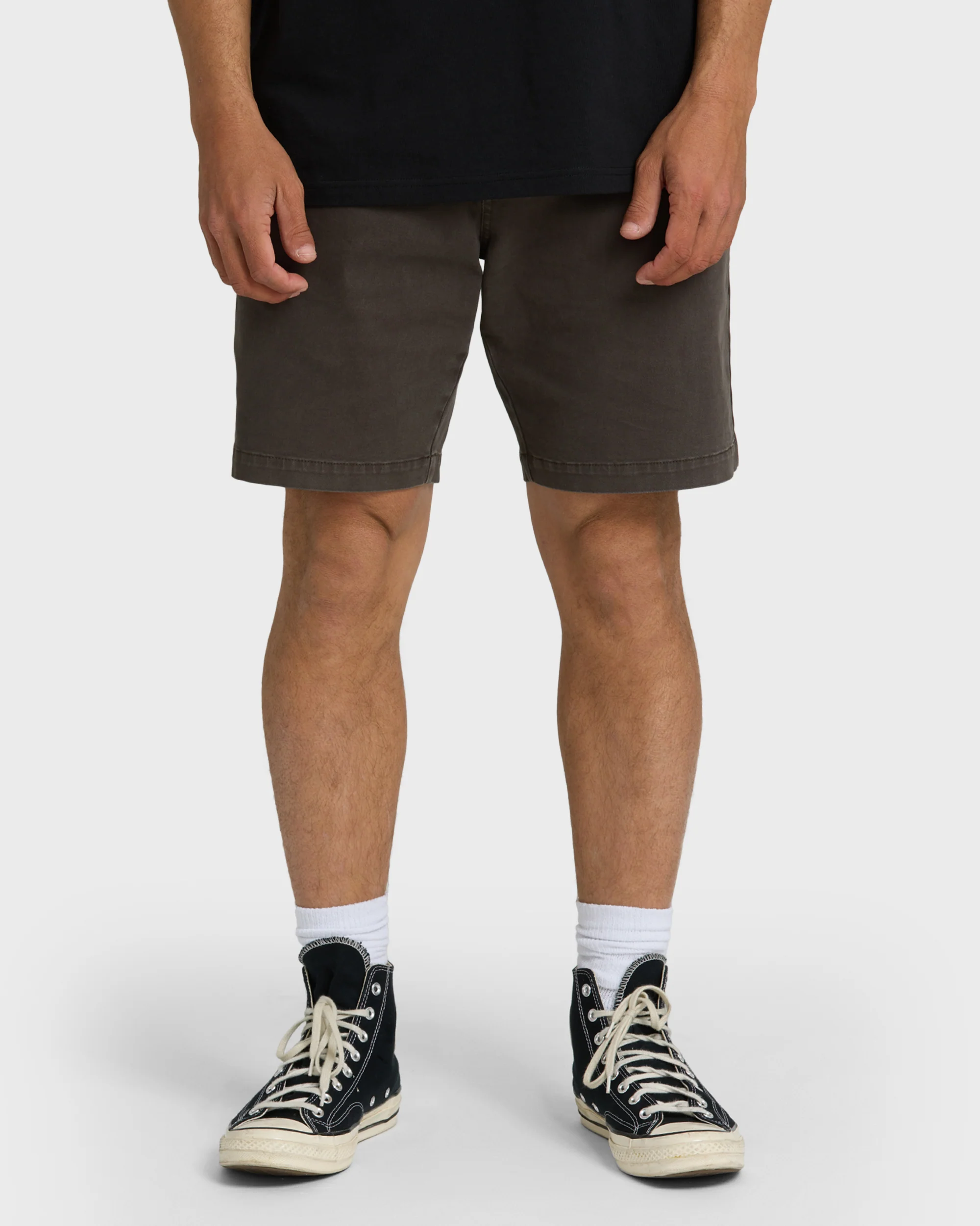 1838-73-wave-washed-chino-shorts-raven-1.webp 73 Wave Washed Chino Shorts - Raven