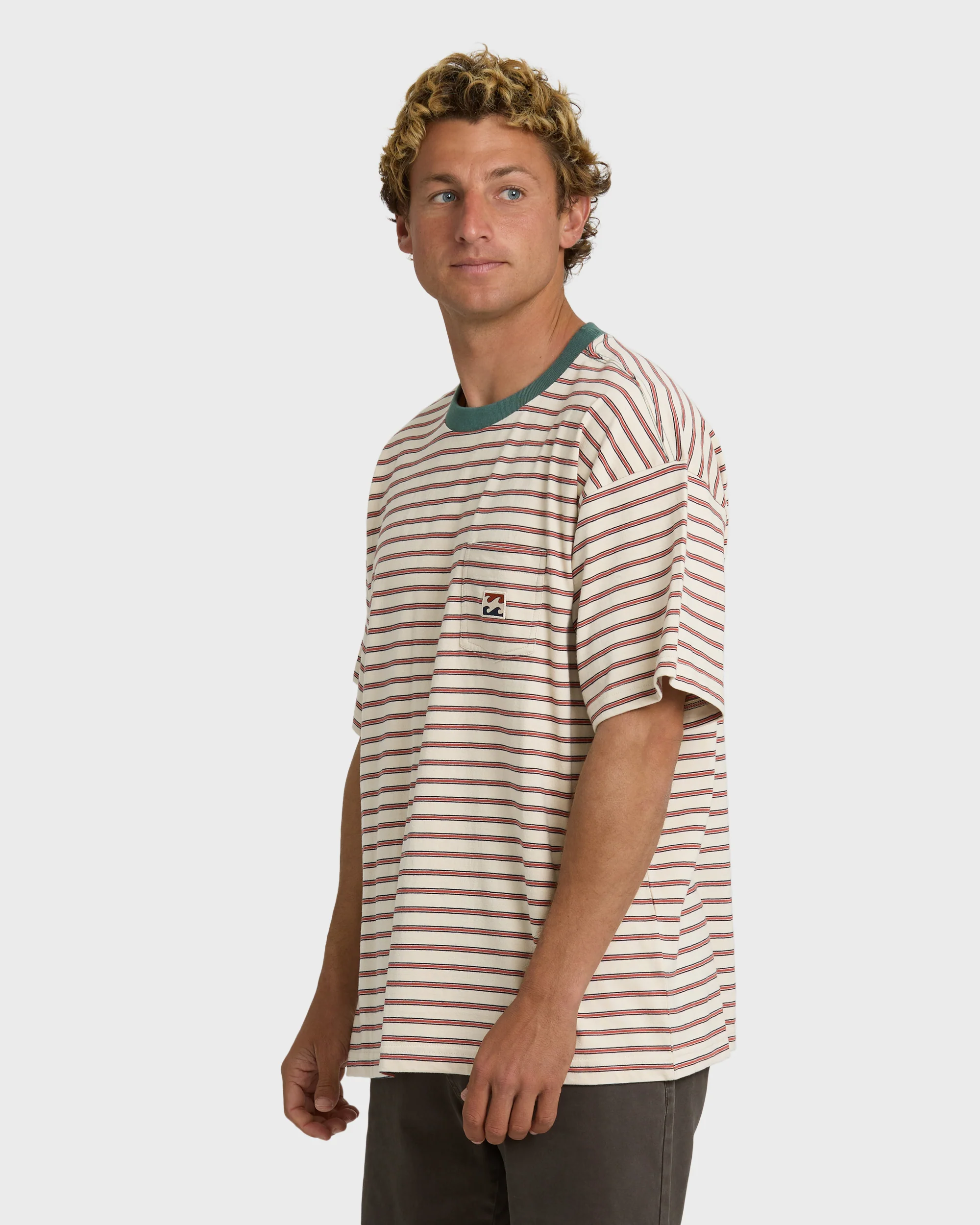 2072-baxter-crew-short-sleeve-t-shirt-oatmeal-3.webp Baxter Crew Short Sleeve T-Shirt - Oatmeal