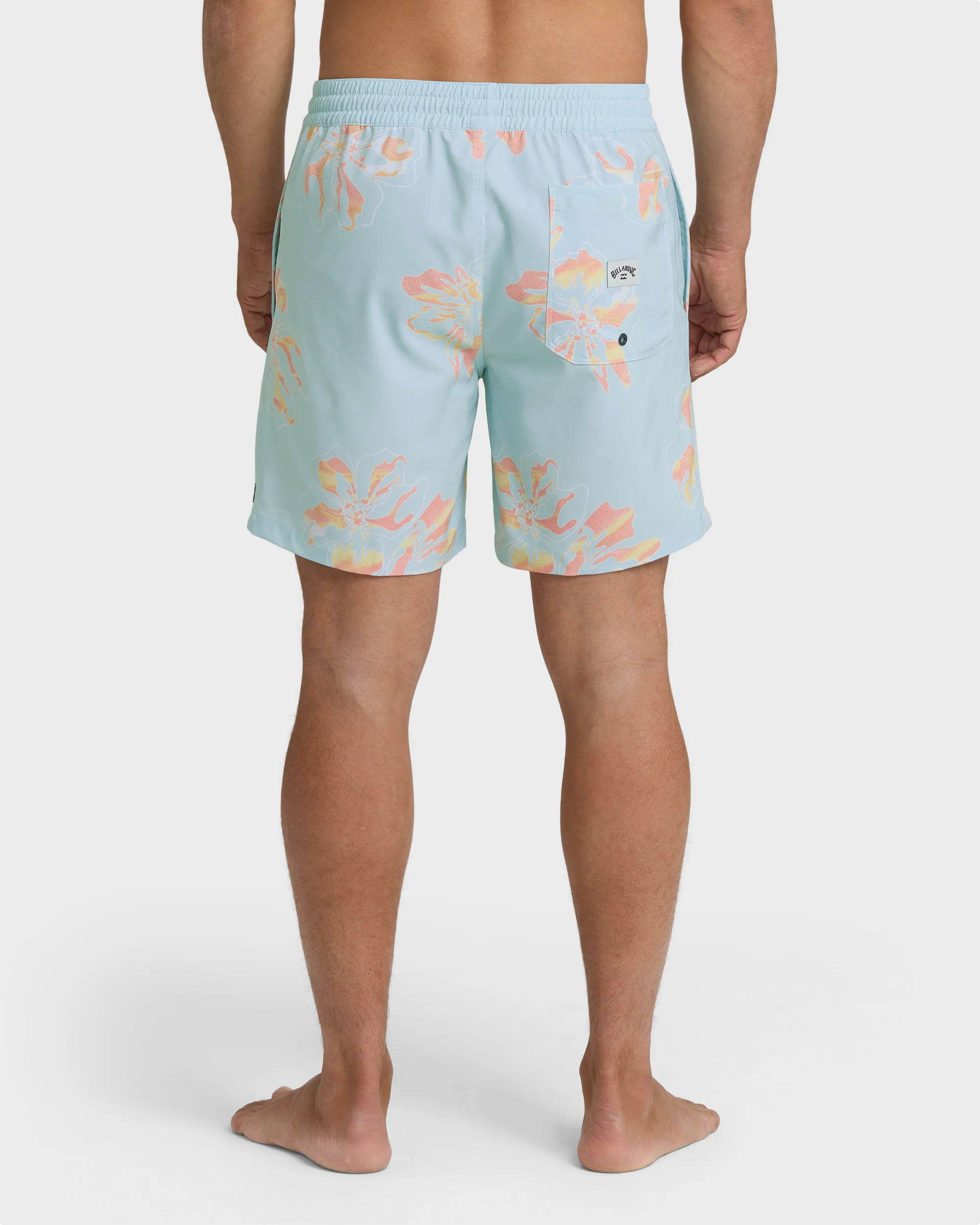 Seventy Three Layback 16" Trunks - Dusty Blue