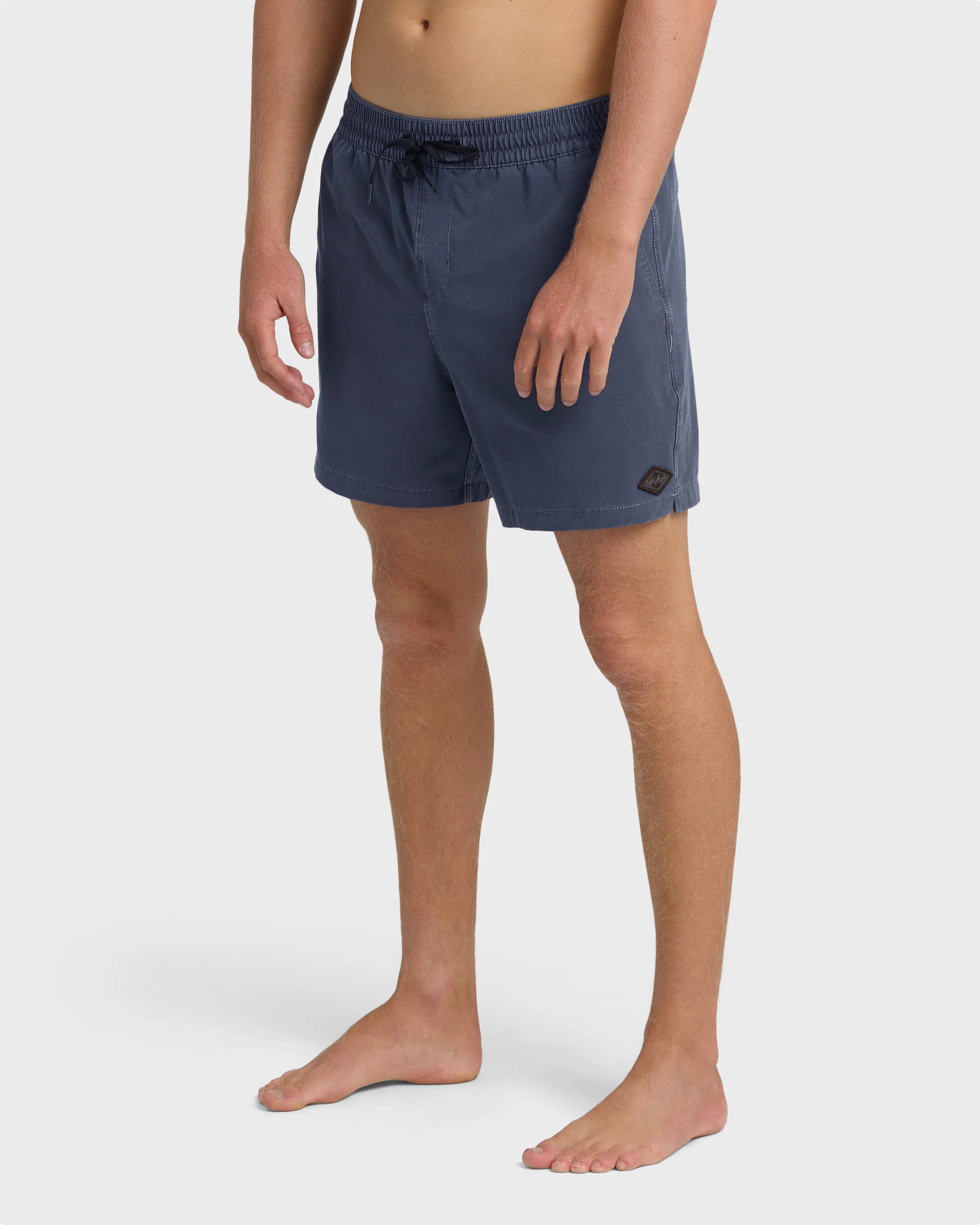 Every Other Day Wave Washed Layback 16" Trunks - Graystone