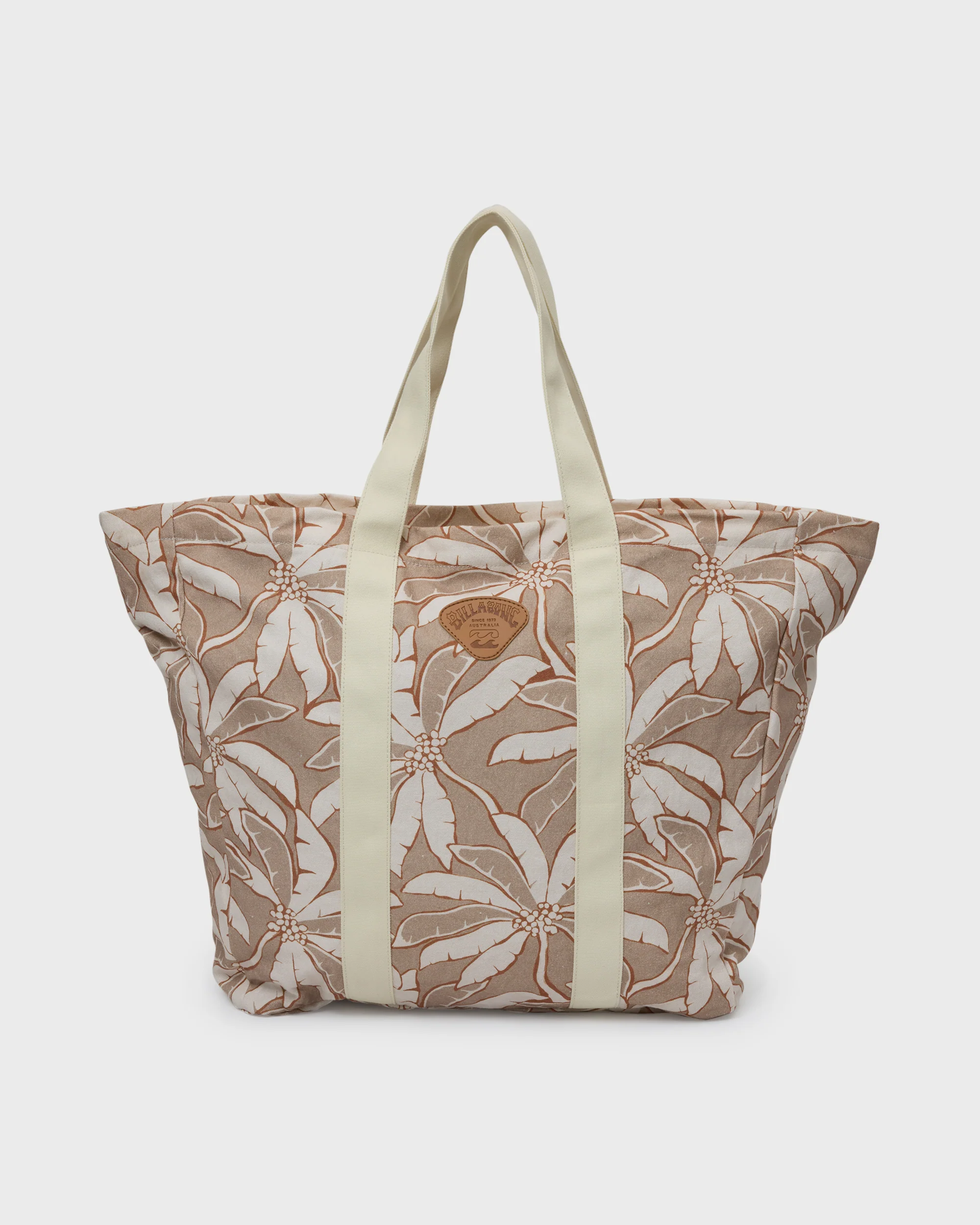 Poppins Playa Zip Top Tote - Stone