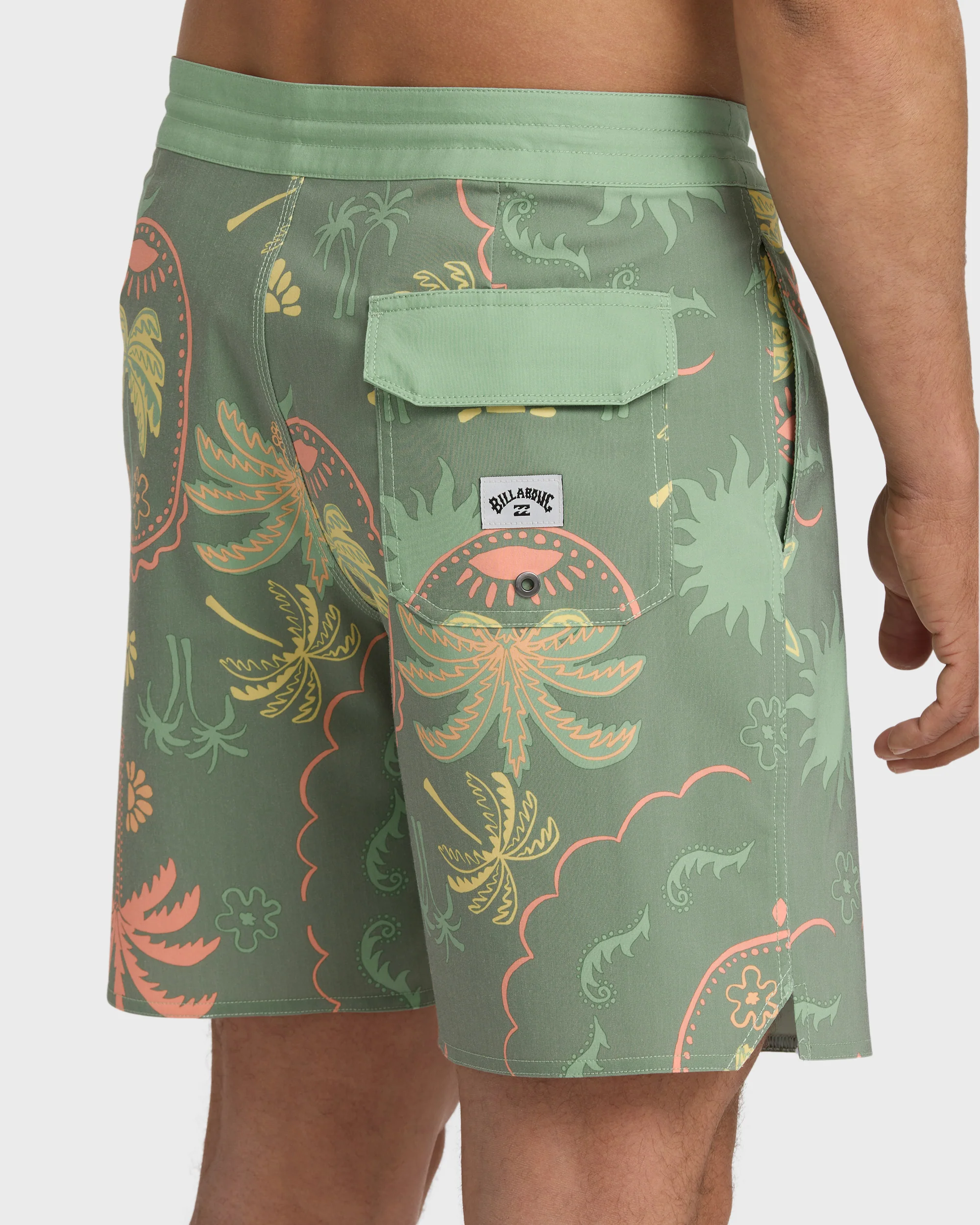Good Times Lo Tide 18" Boardshorts - Sea Spray Multi - Sea Spray