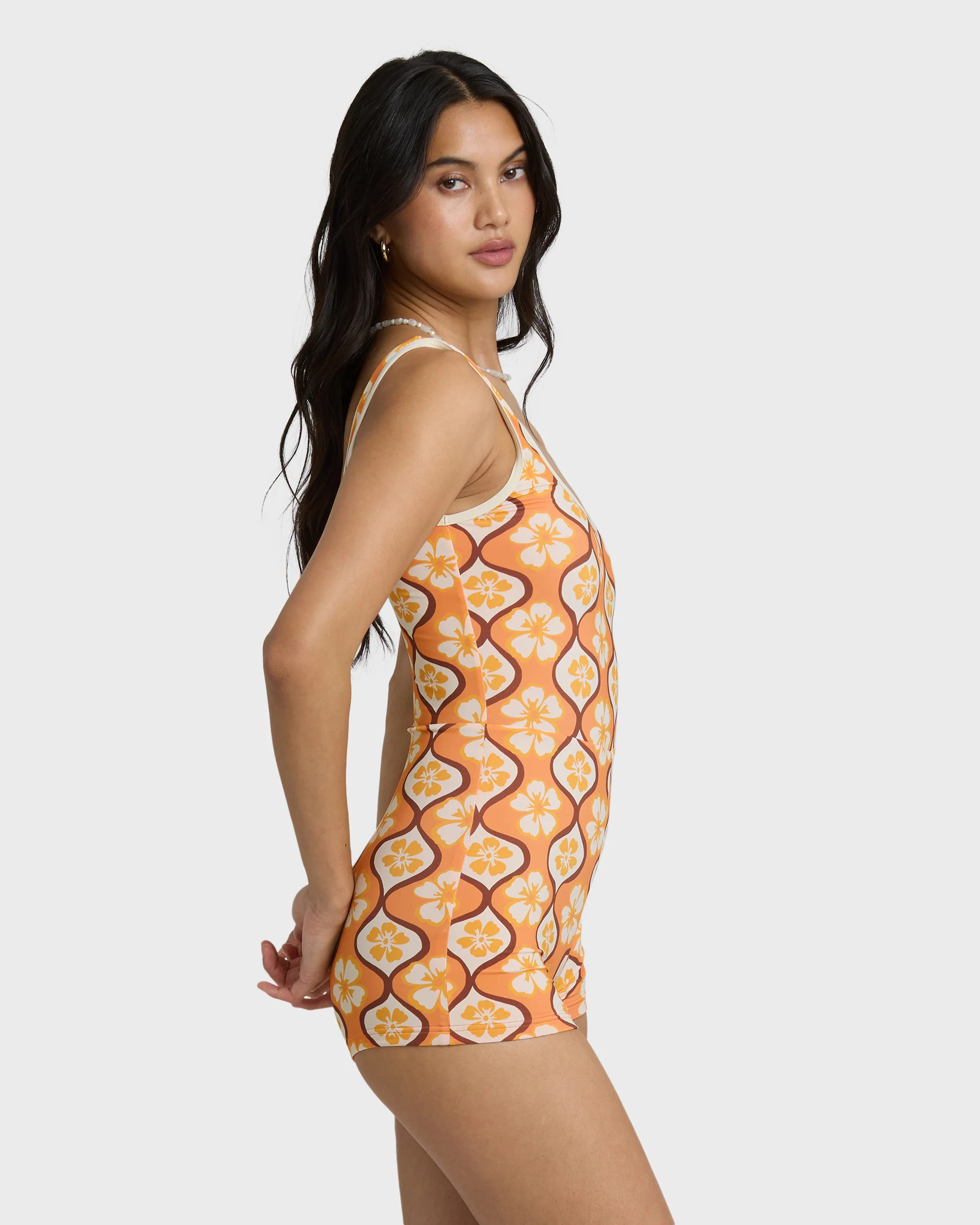 2237-sol-groove-retro-surf-suit-tangerine-4.webp Sol Groove Retro Surf Suit - Tangerine