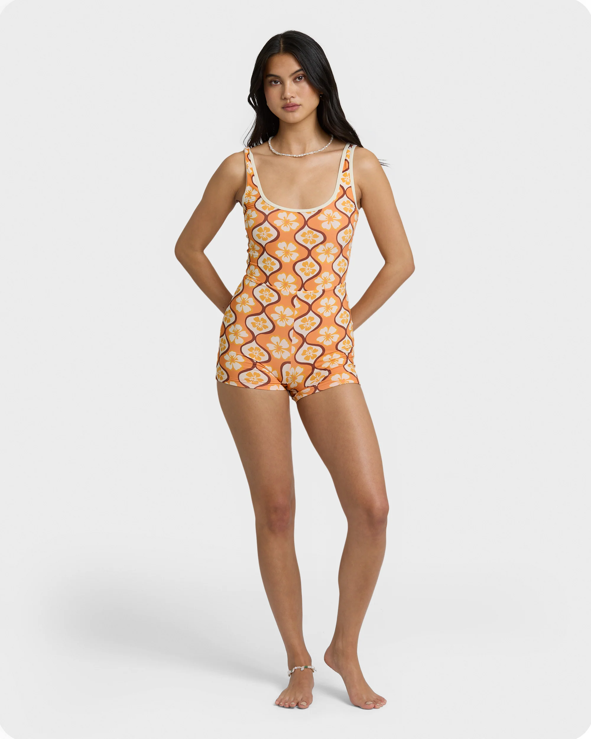 2237-sol-groove-retro-surf-suit-tangerine-6.webp Sol Groove Retro Surf Suit - Tangerine