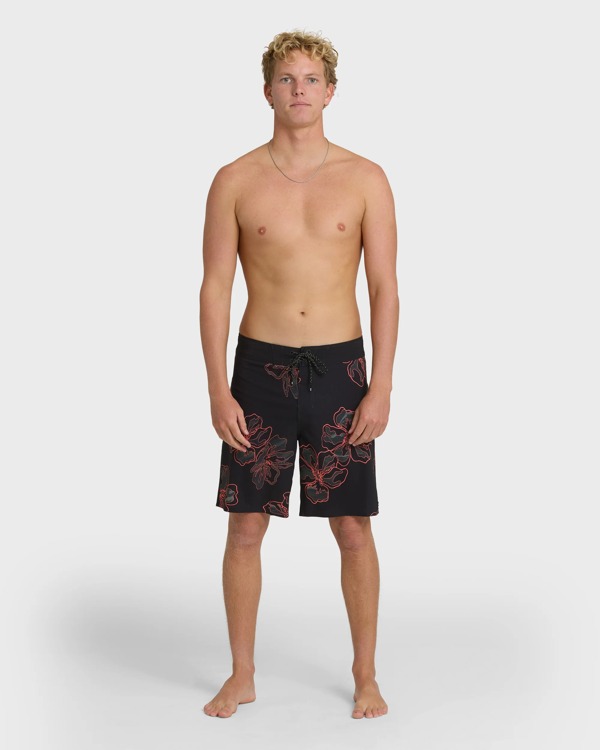 Sundays Pro 19" Boardshorts - Black Multi - Black