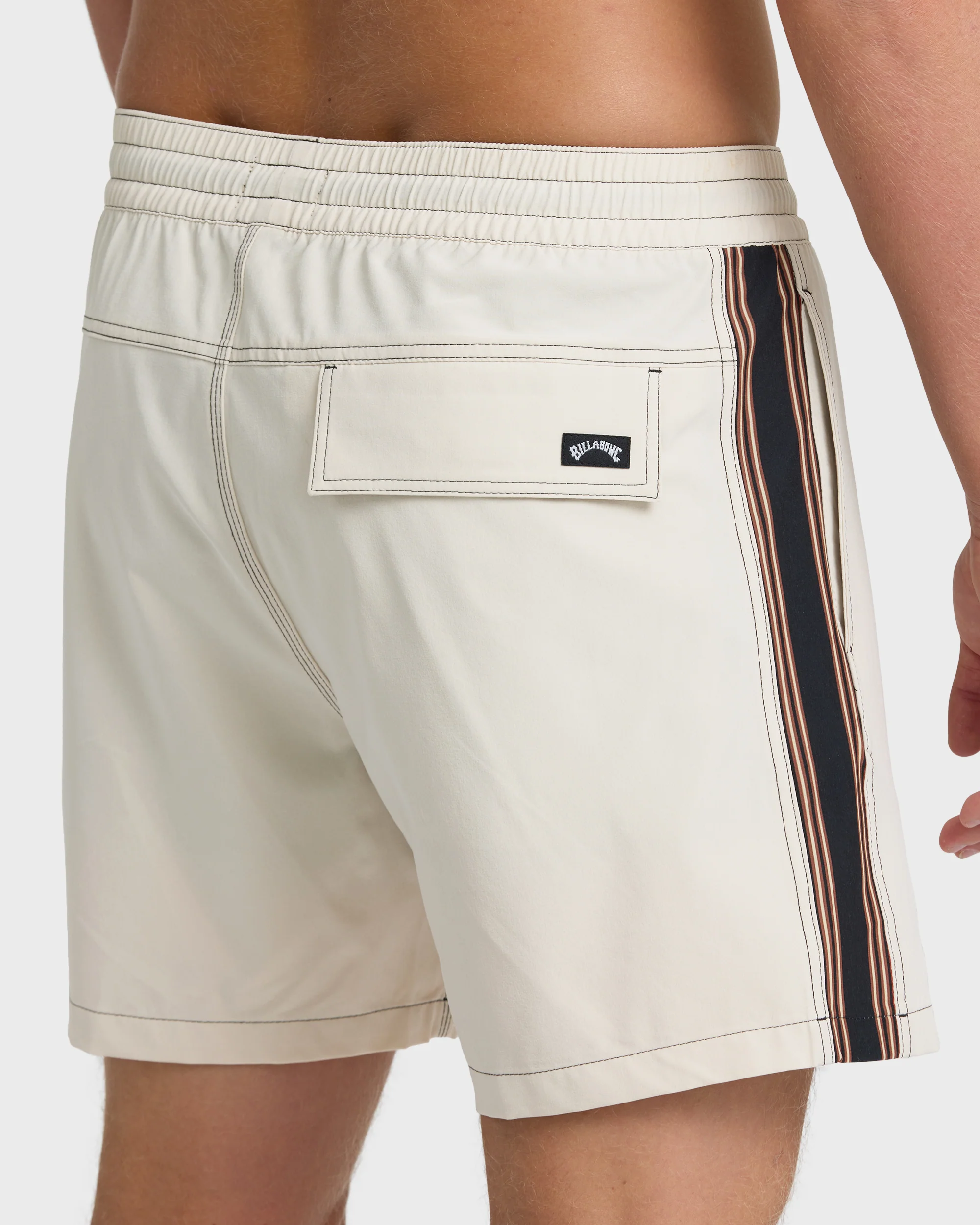Dbah Panel Layback 16" Trunks - Oatmeal