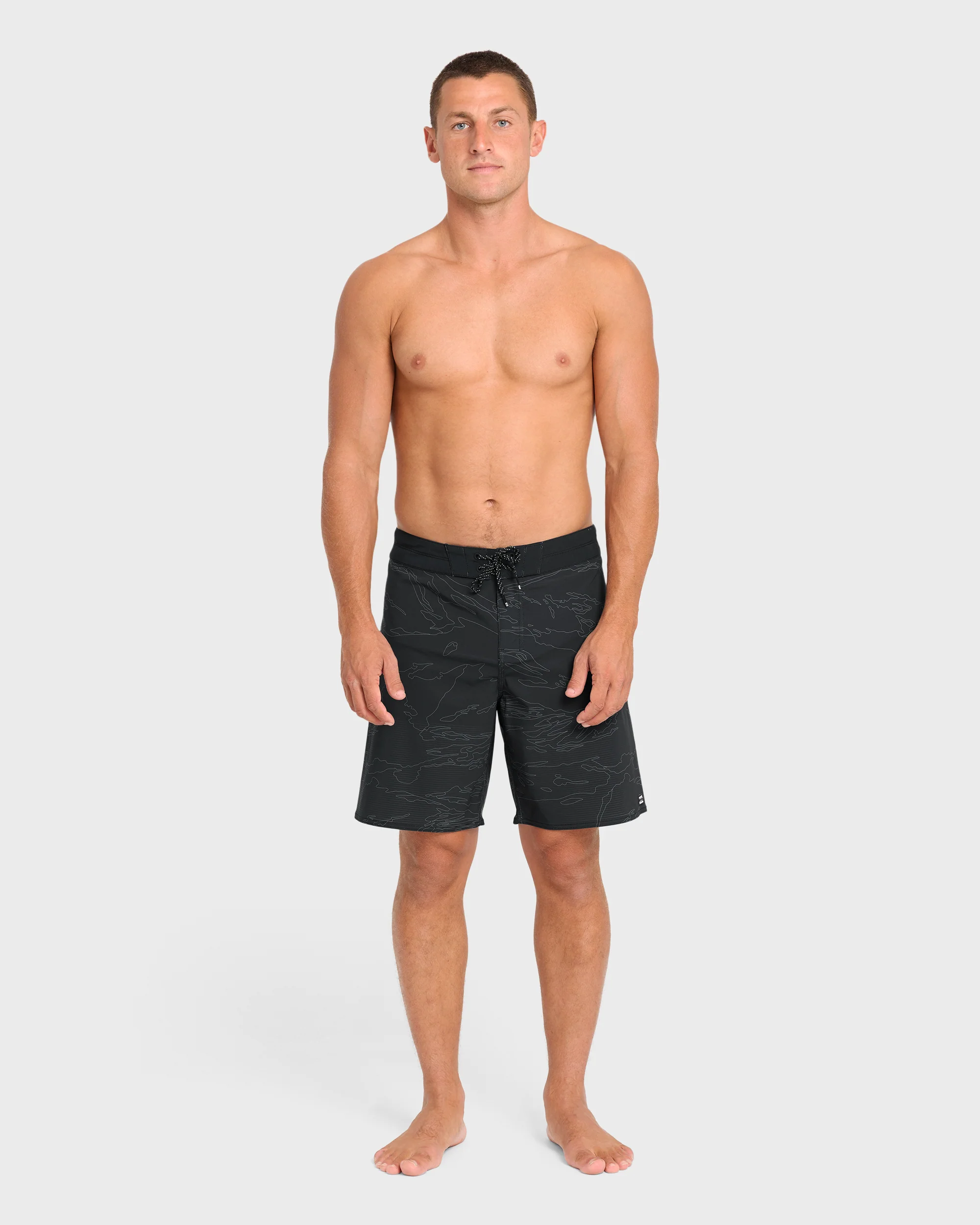 Sundays Airlite 19" Boardshorts - Black Camo - Black Camo