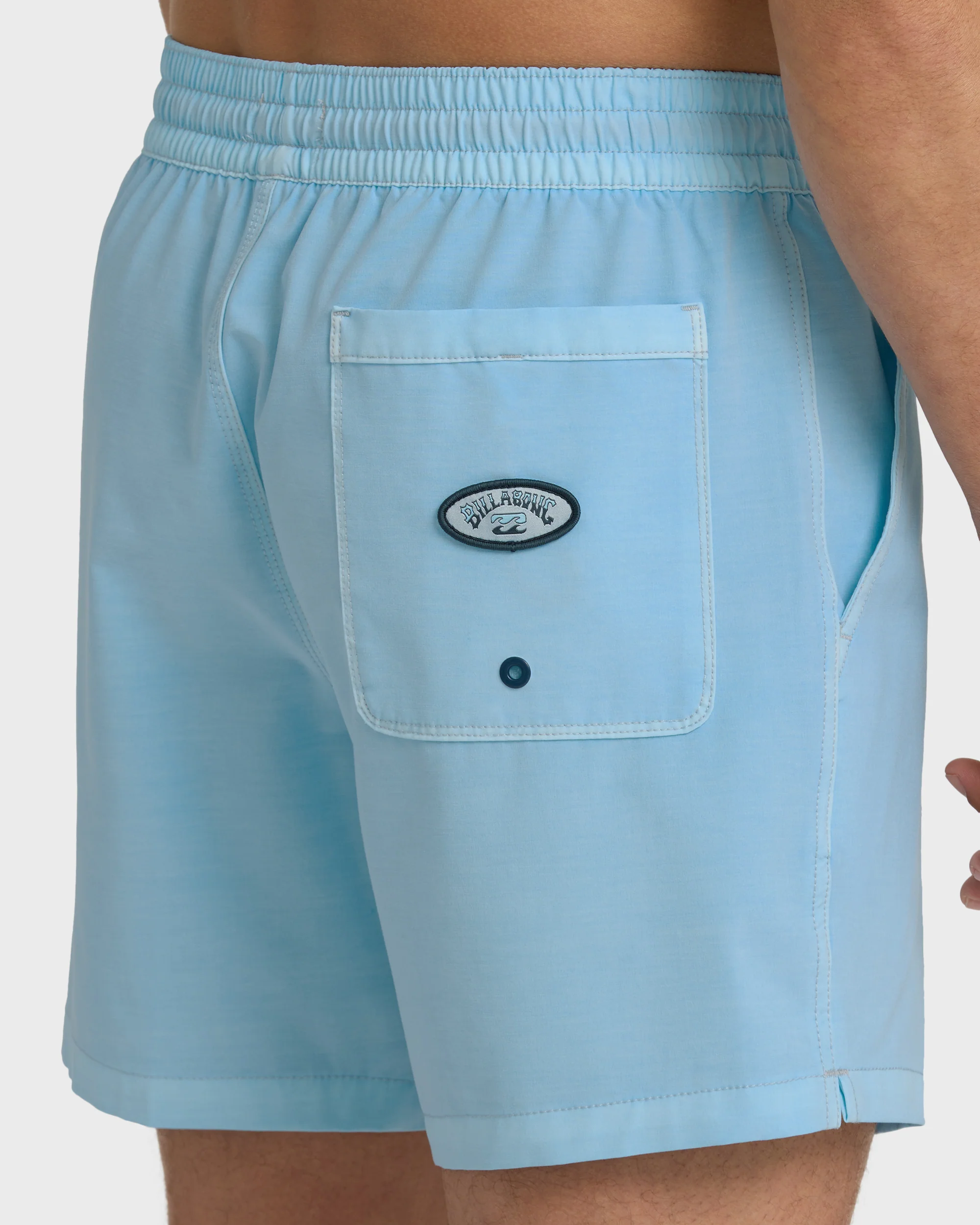 Every Other Day Wave Washed Layback 16" Trunks - Corydalis Blue