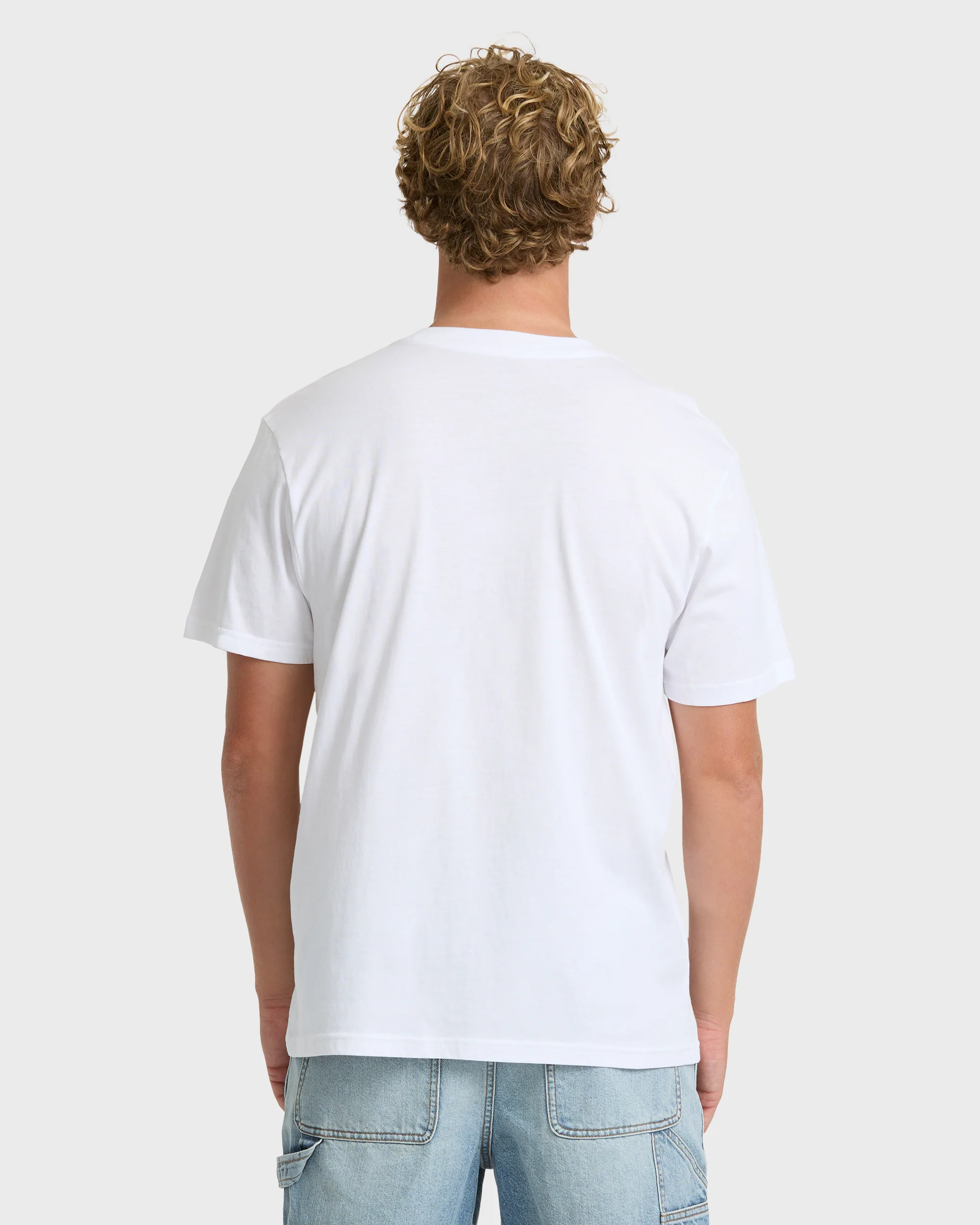 Occys Point Premium Short Sleeve Cotton T-Shirt - White
