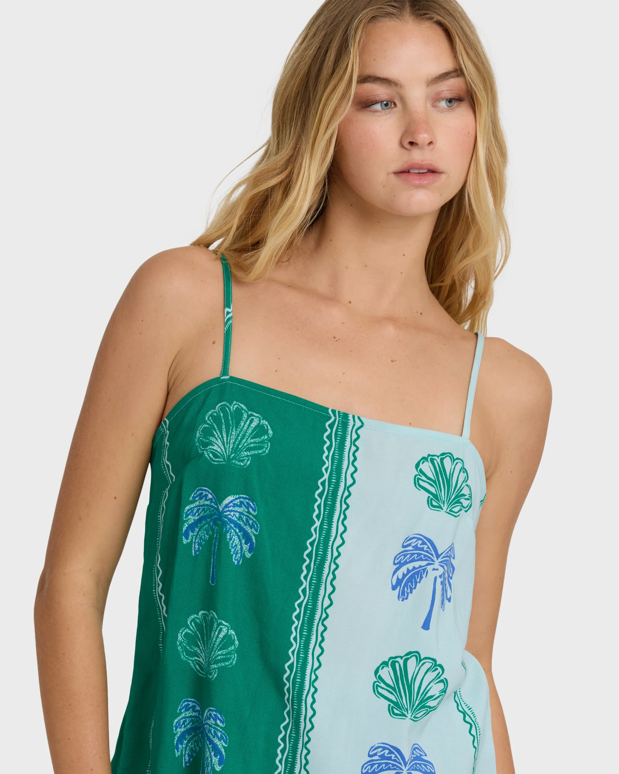 277-vacay-dreams-woven-tank-pool-blue-3.webp Vacay Dreams Woven Tank - Pool Blue