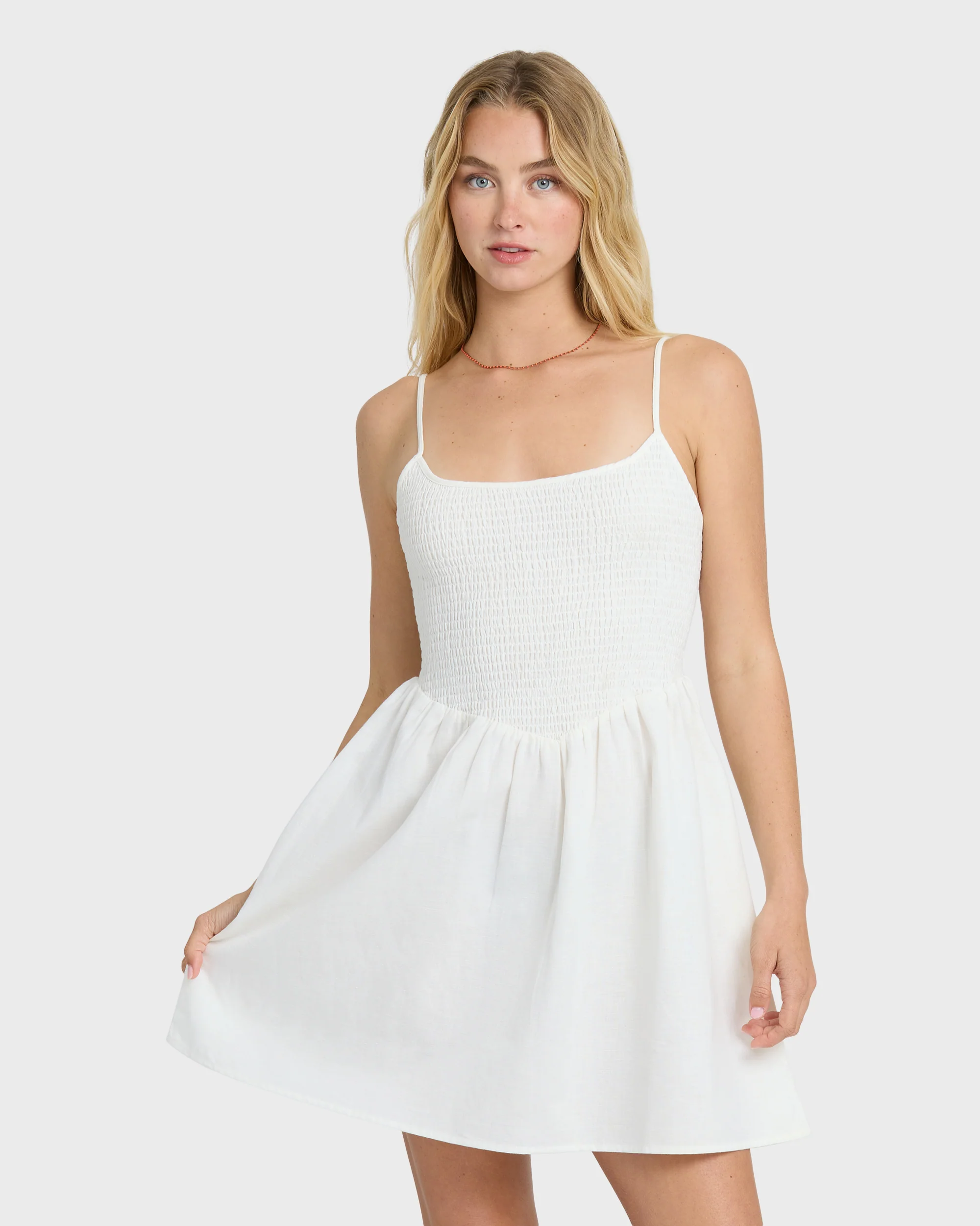 3033-true-love-mini-dress-salt-crystal-1.webp True Love Mini Dress - Salt Crystal