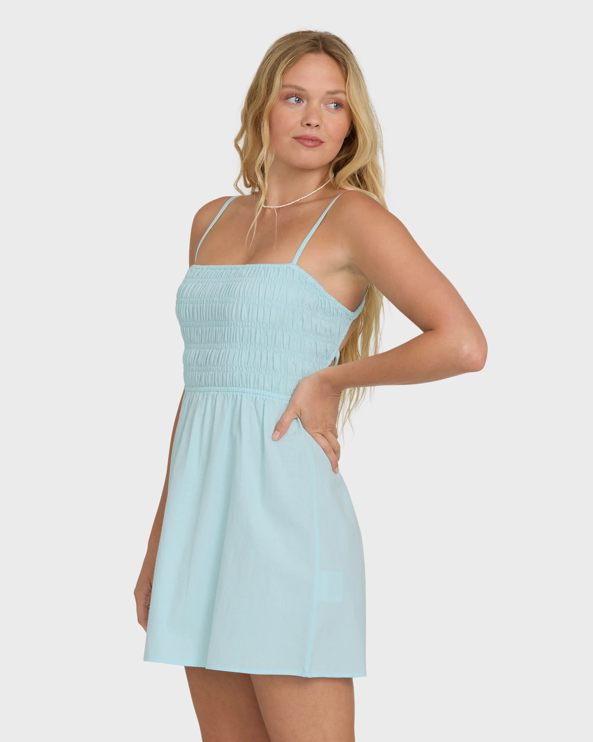 3097-suns-out-mini-dress-clearwater-3.webp Suns Out Mini Dress - Clearwater