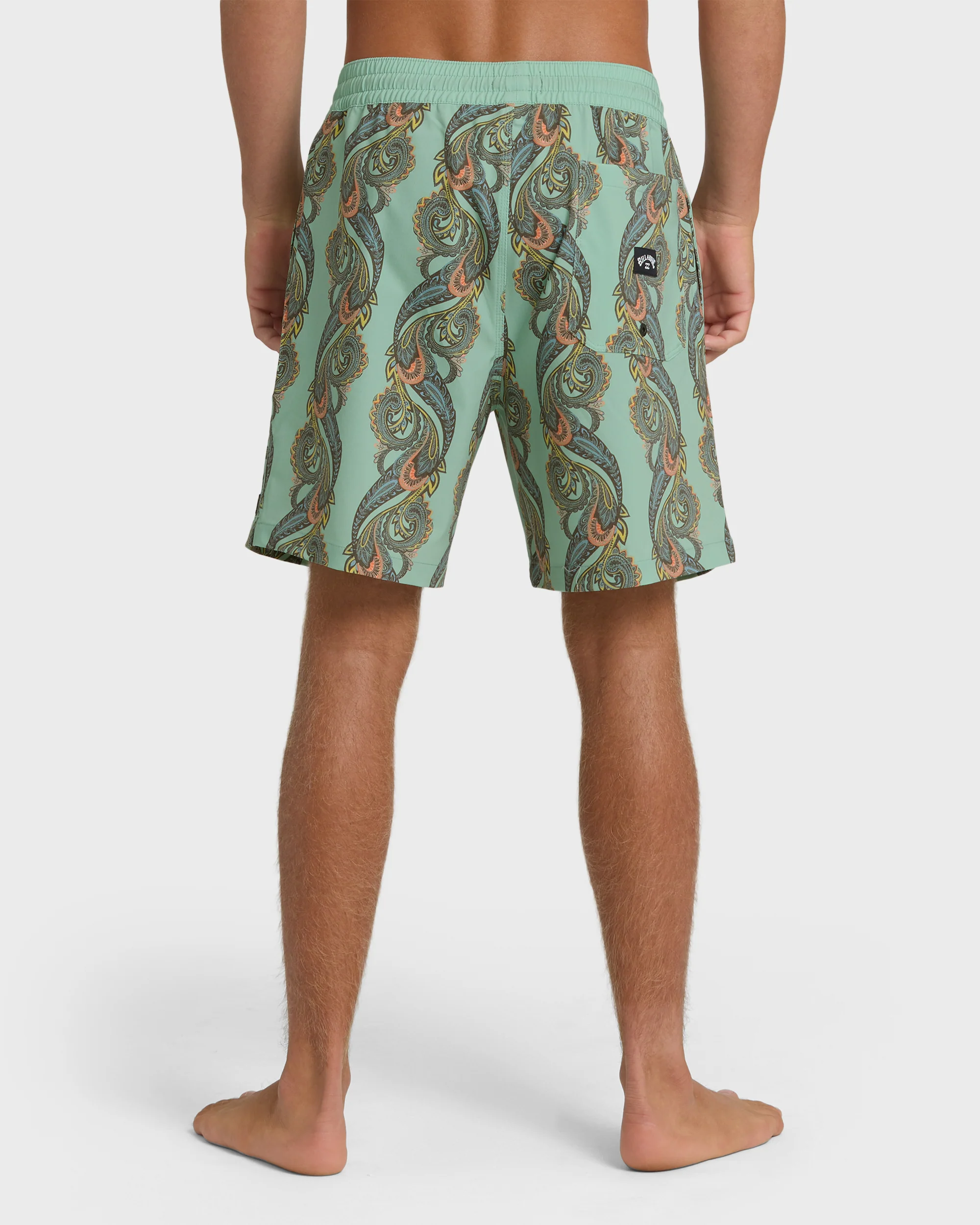 Good Times Layback 16" Trunks - Granite Green