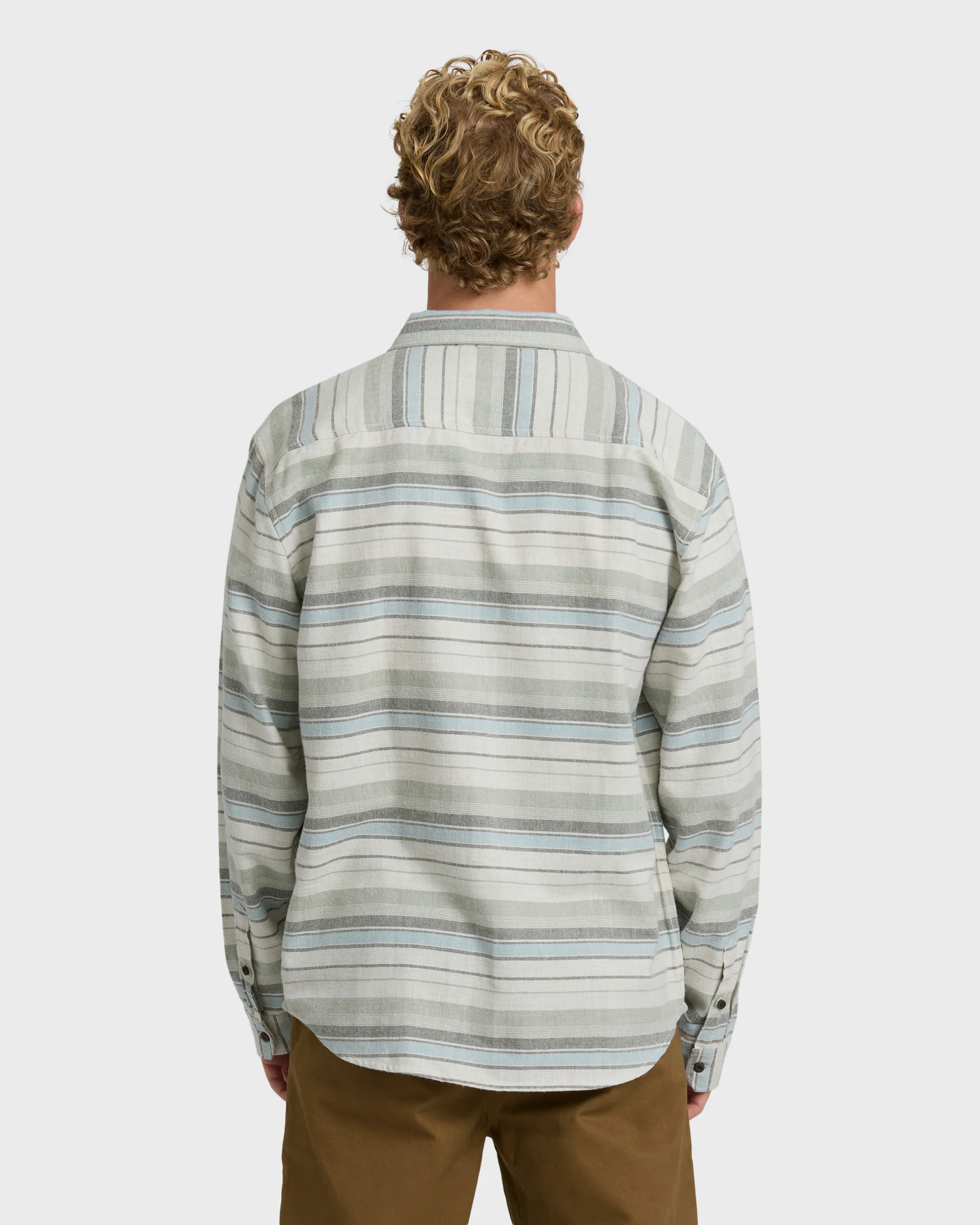 Coastline Long Sleeve Flannel Shirt - Chino