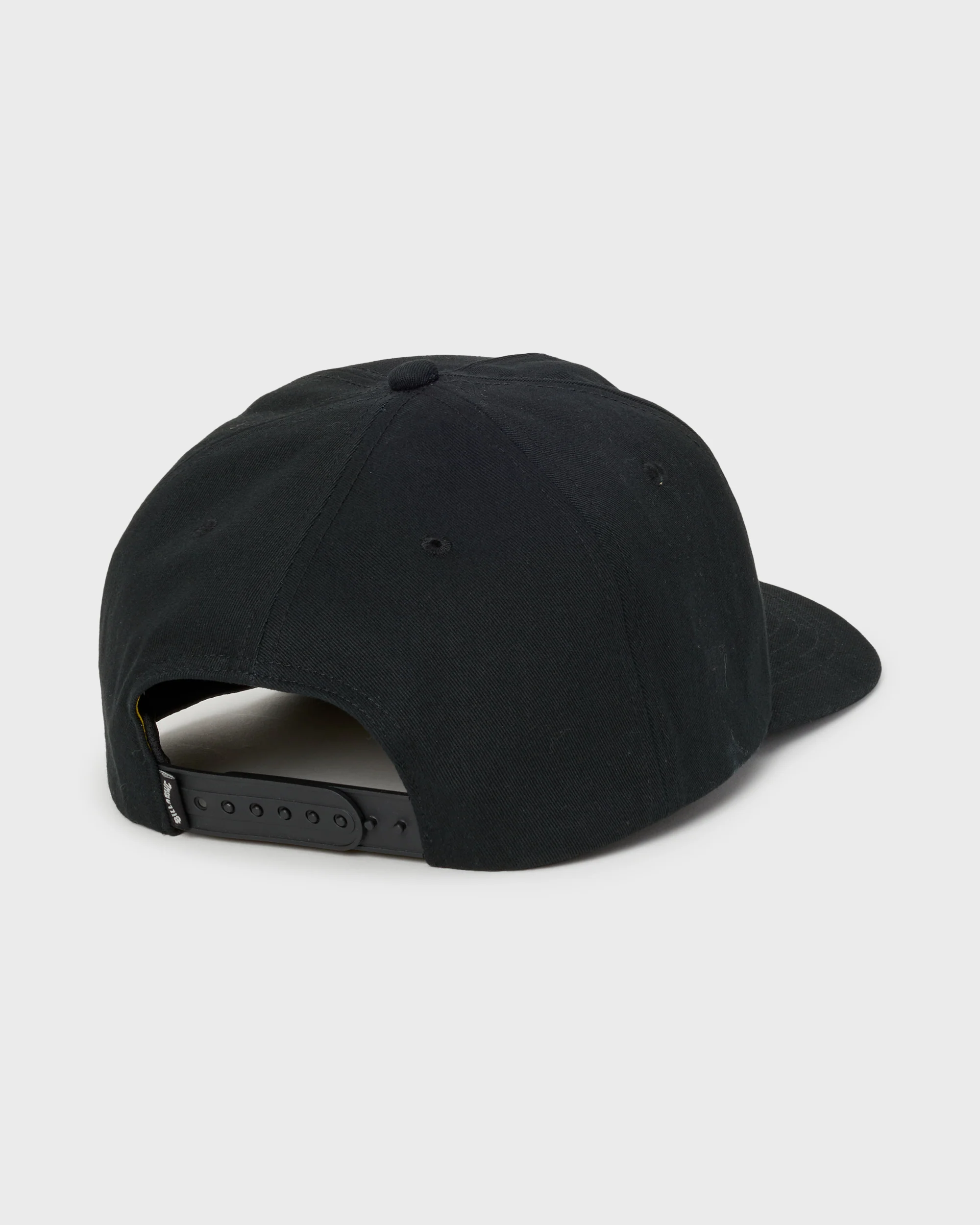 Caution Snapback Hat - Black