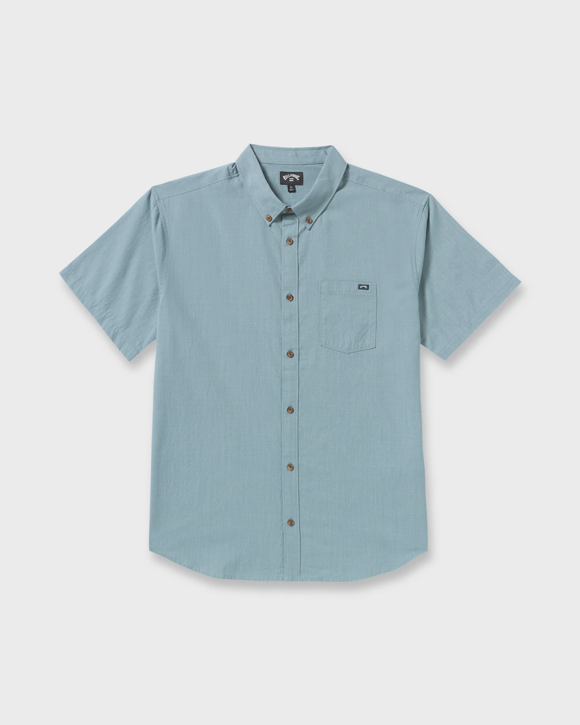 All Day Short Sleeve Shirt - Steel Blue
