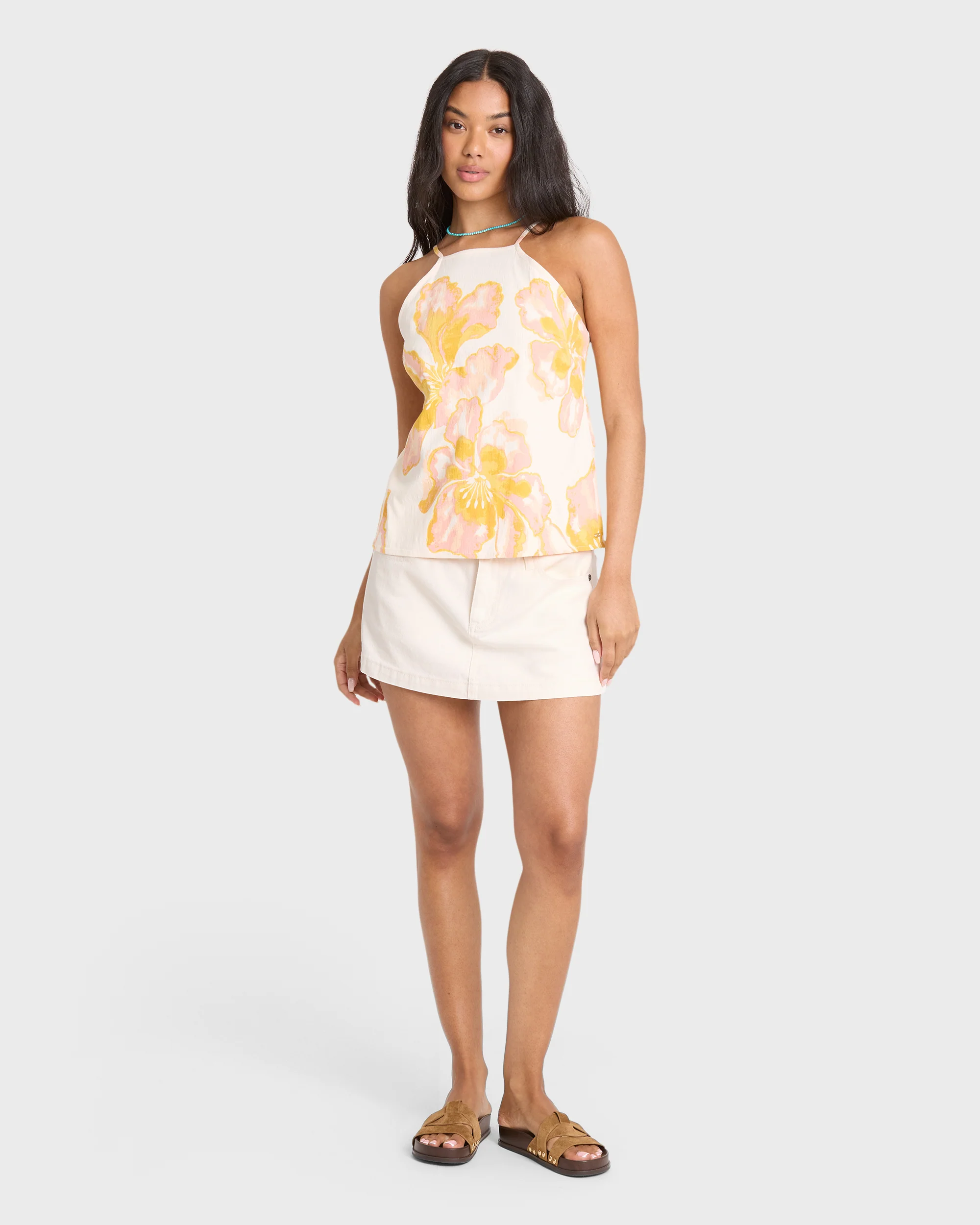 Micro Moment Skort - Salt Crystal