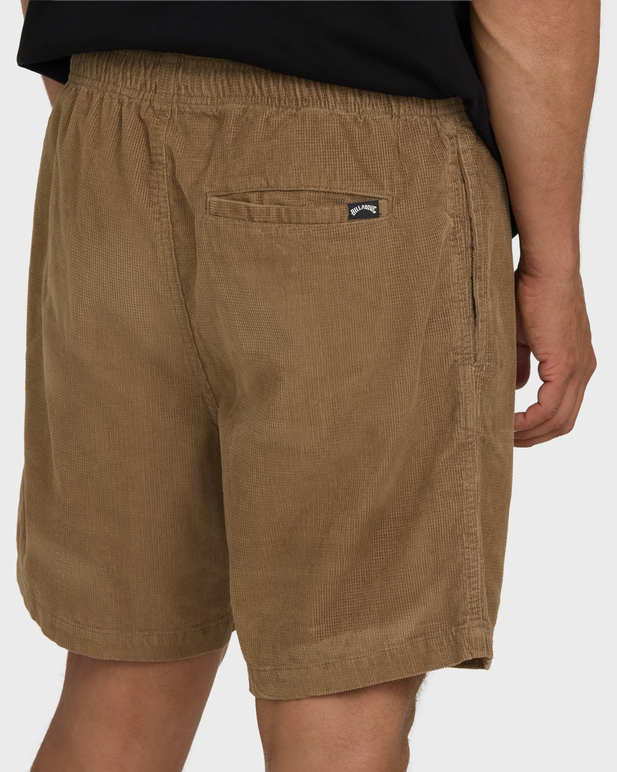 Larry Layback 17" Corduroy Shorts - Vintage Khaki