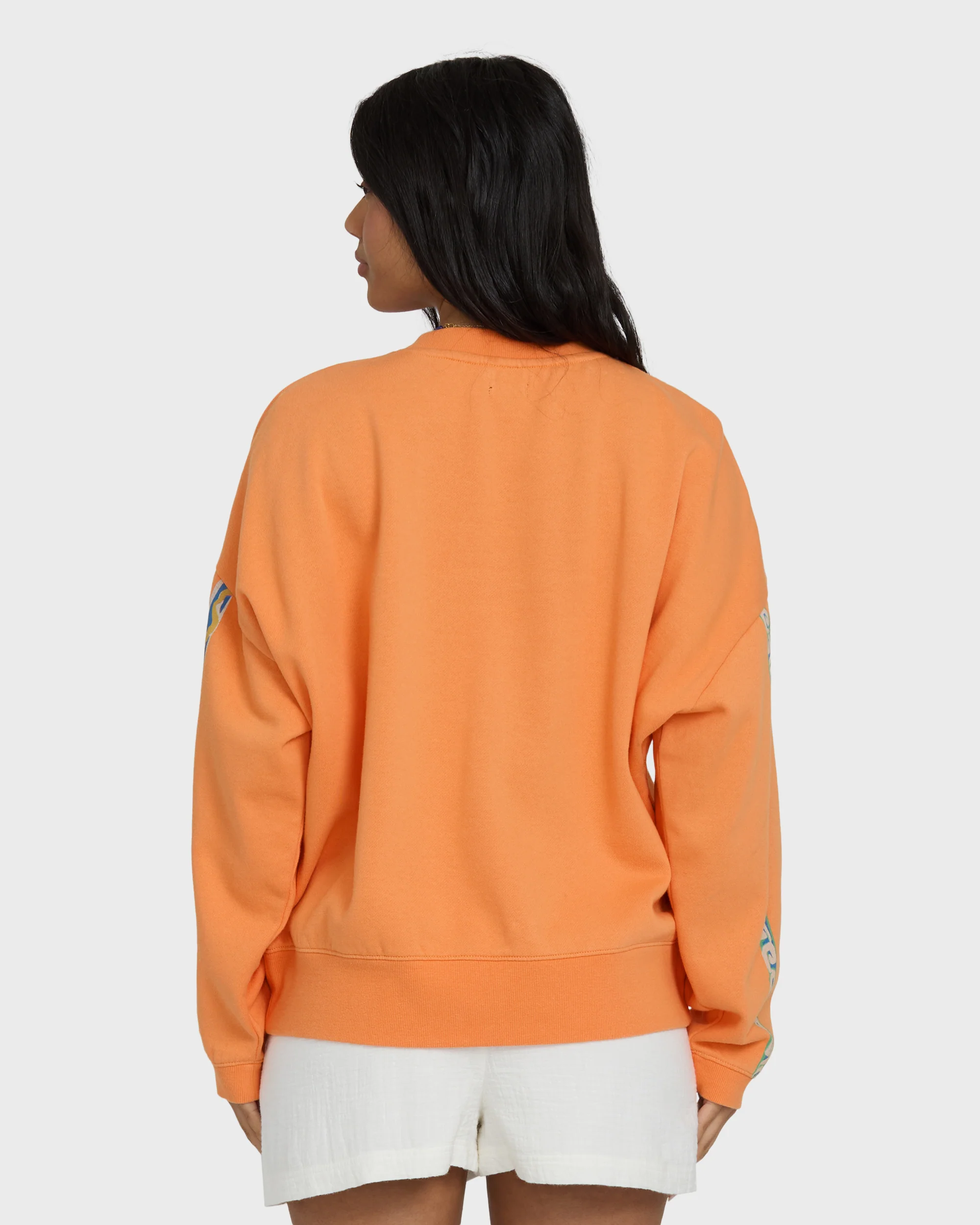 Palm Crewneck Sweatshirt - Tangerine