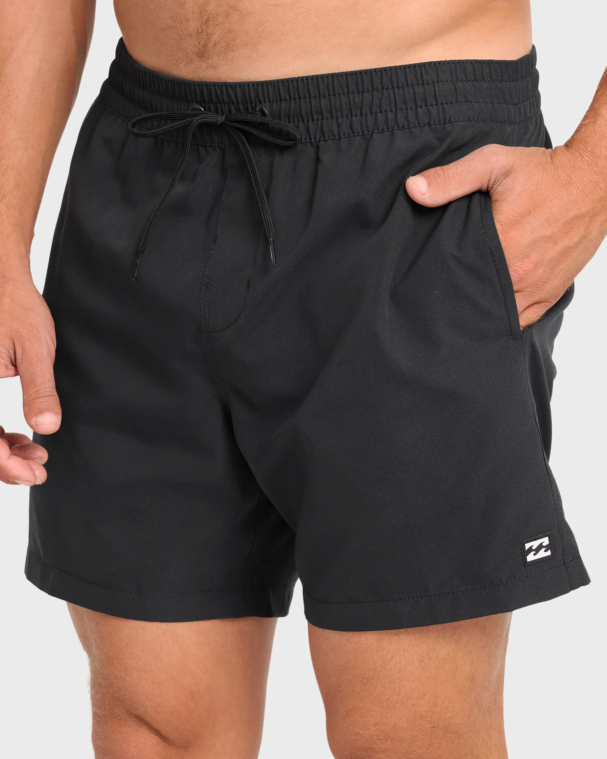 All Day Laybacks 16" Trunks - Black