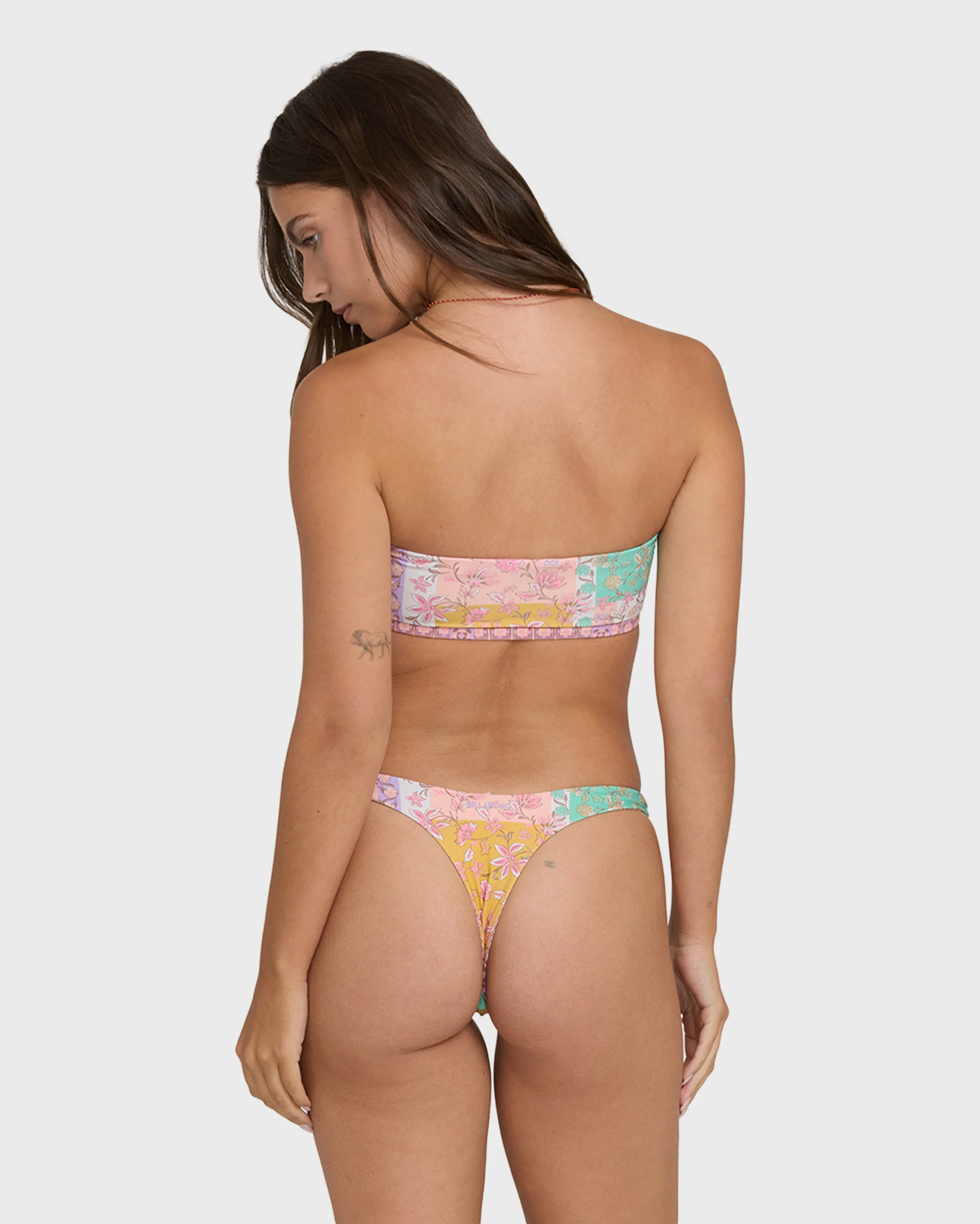 Dreamy Daze Tully Reversible Bandeau Bikini Top - Sweet Lilac