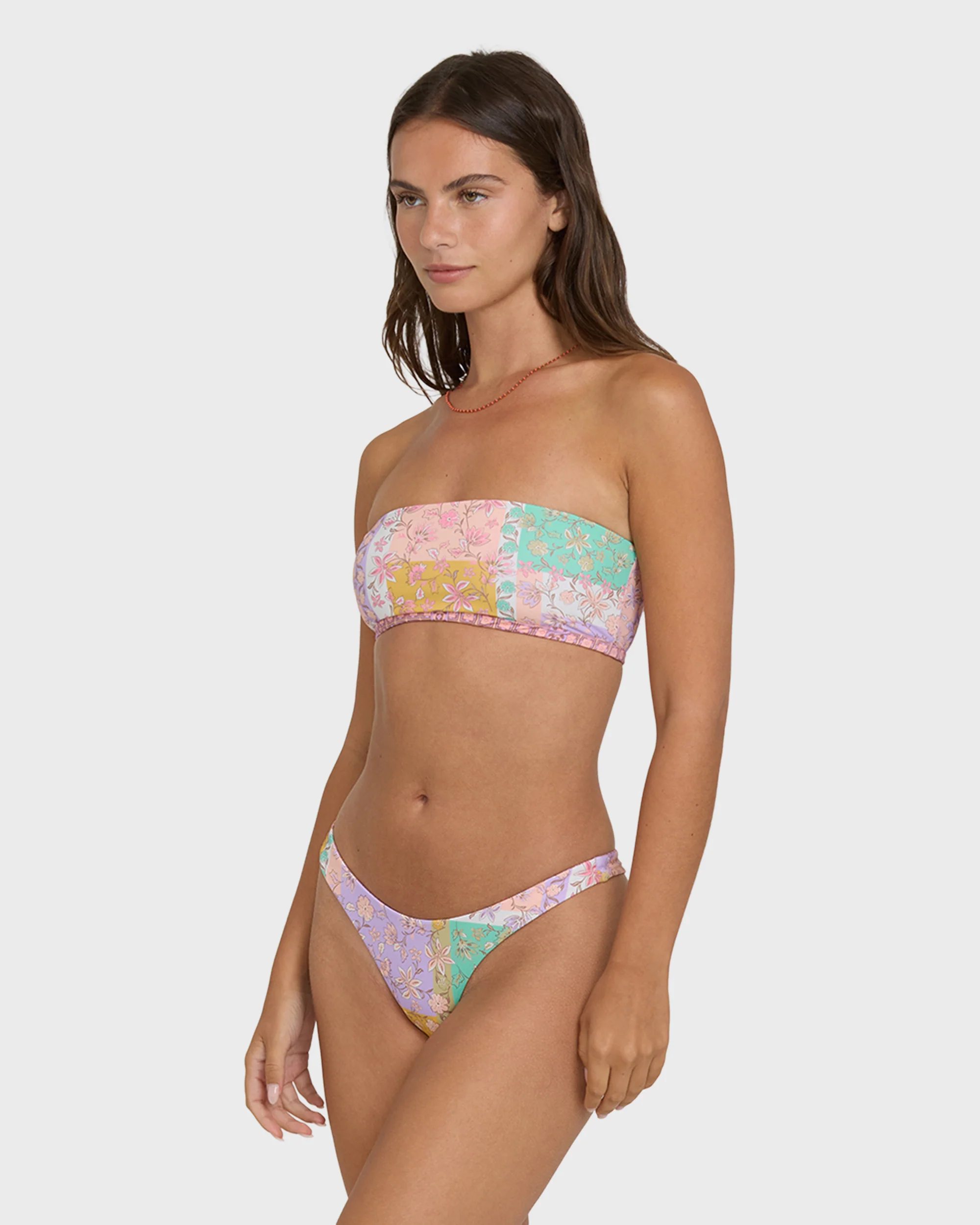 Dreamy Daze Tully Reversible Bandeau Bikini Top - Sweet Lilac