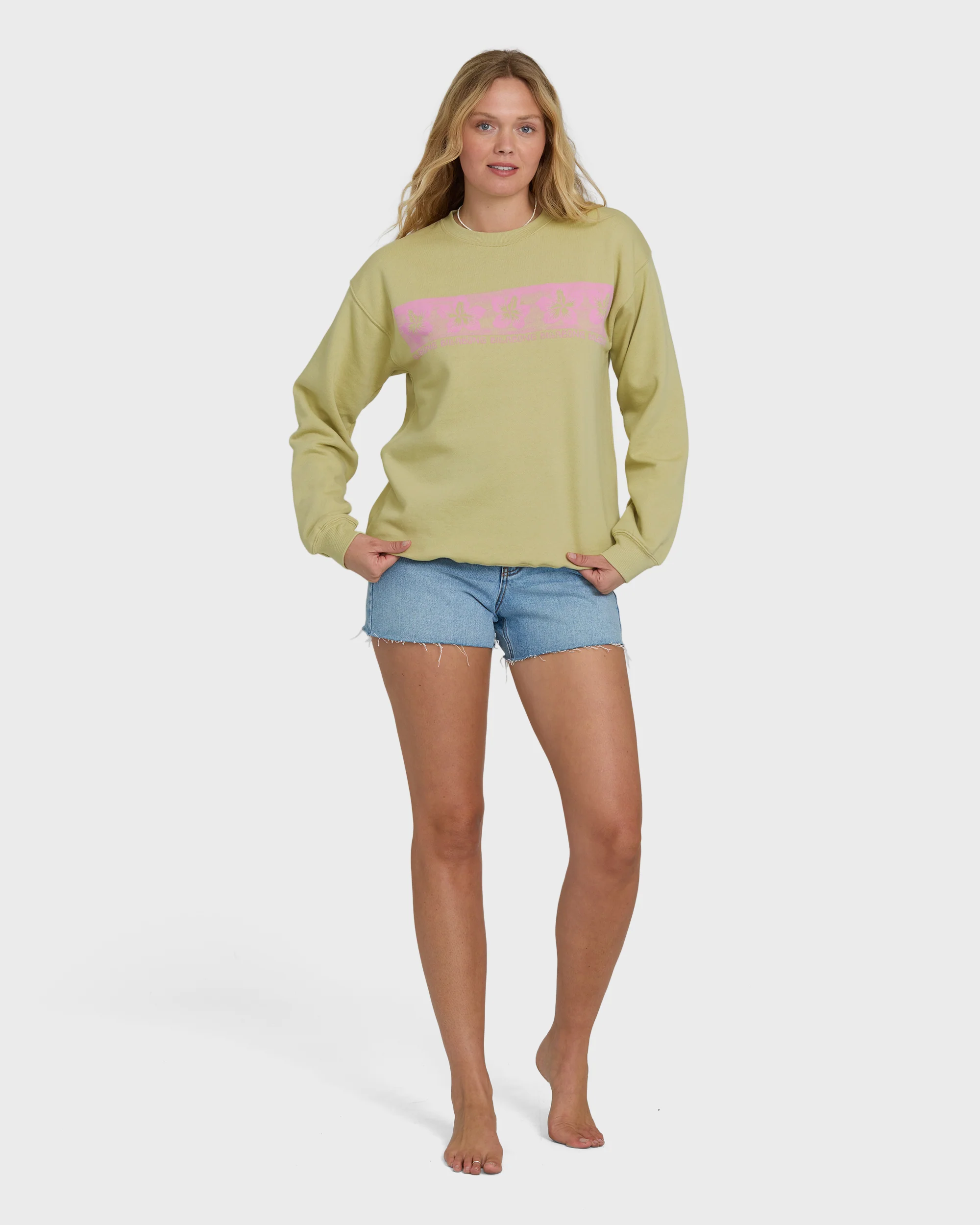 Giving Shade Crewneck Sweatshirt - Cactus