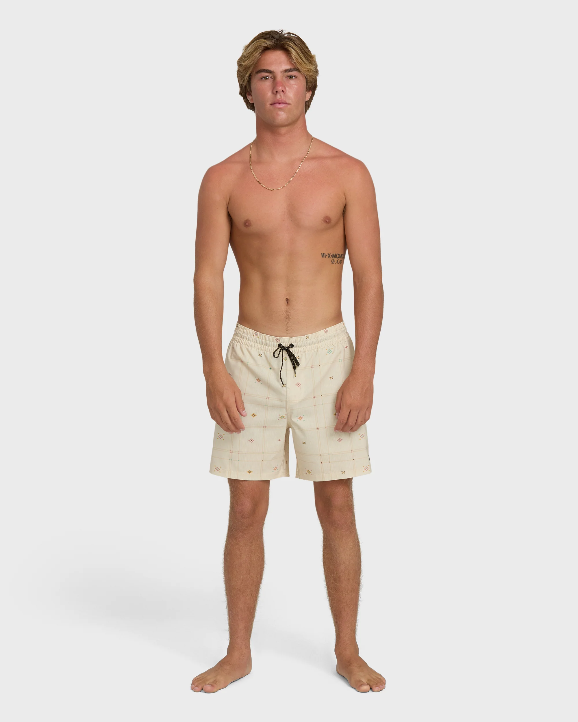 Good Times Layback 16" Trunks - Oatmeal