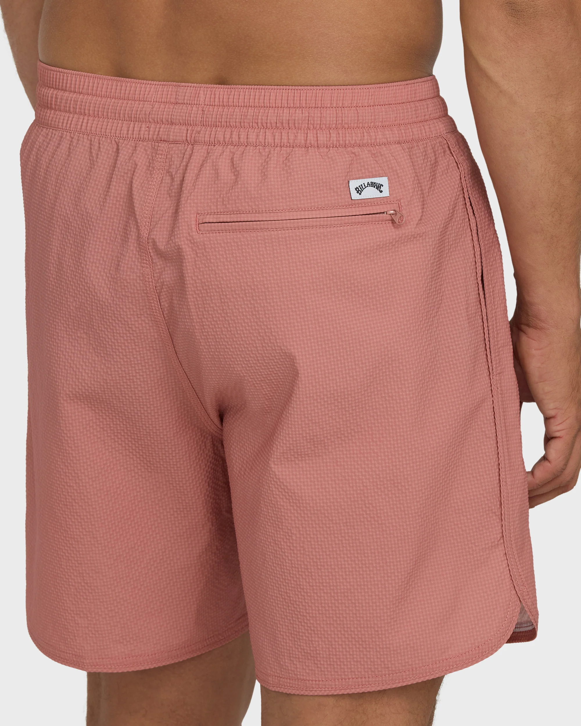 Reform Layback 17" Trunks - Ash Rose