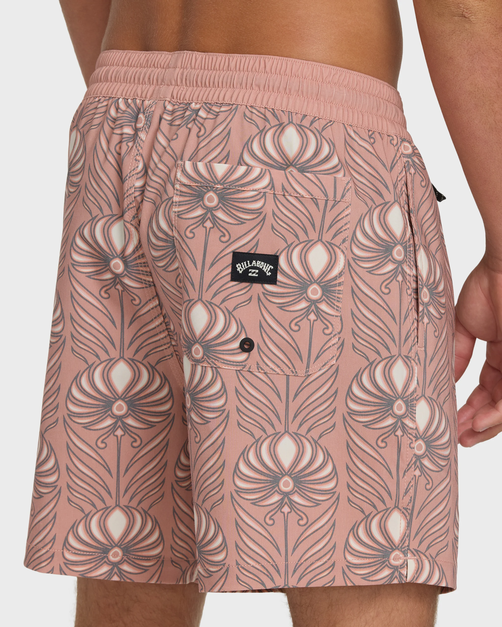 Good Times Layback 16" Trunks - Ash Rose