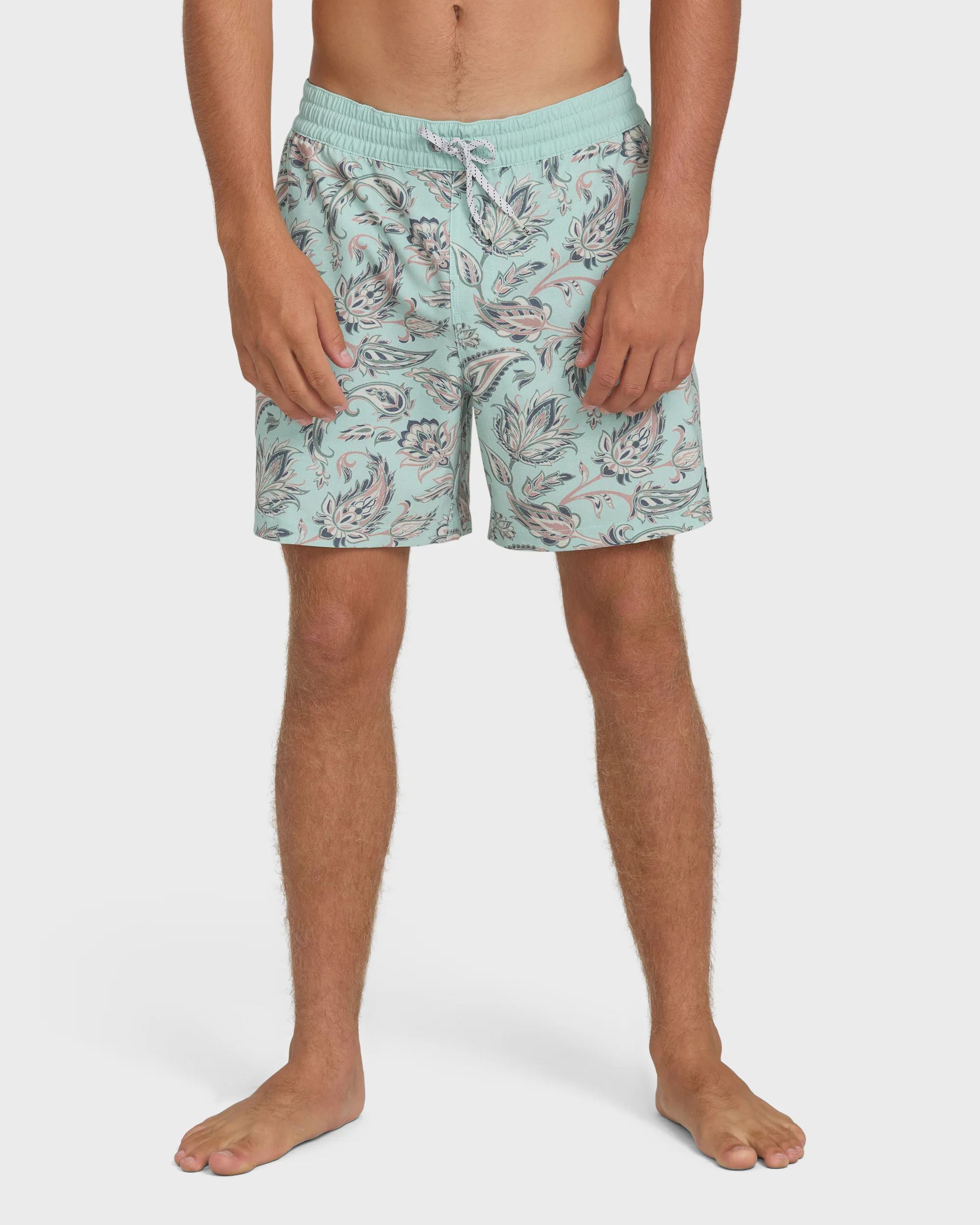 Good Times Layback 16" Trunks - Clearly Aqua