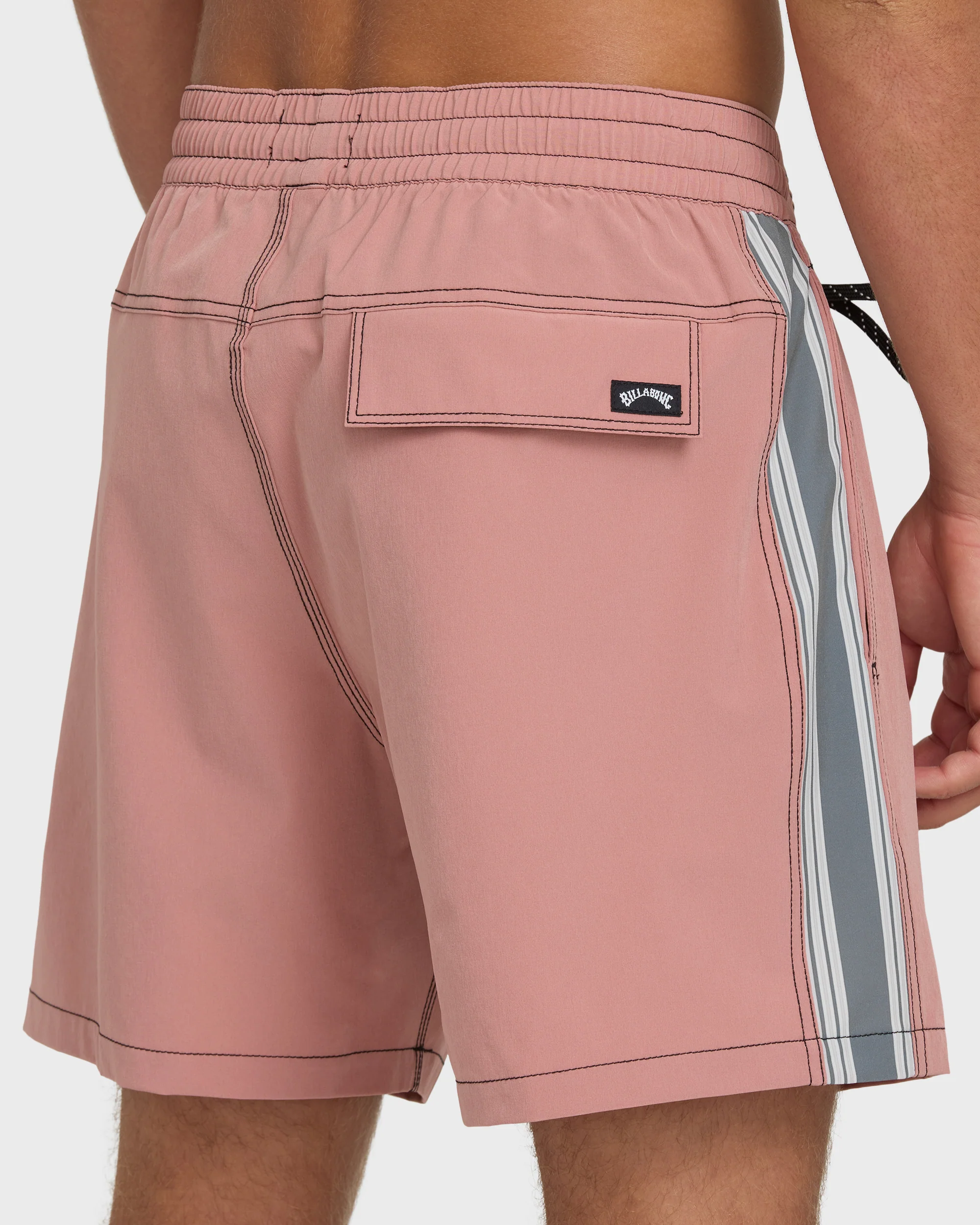 Dbah Panel Layback 16" Trunks - Ash Rose
