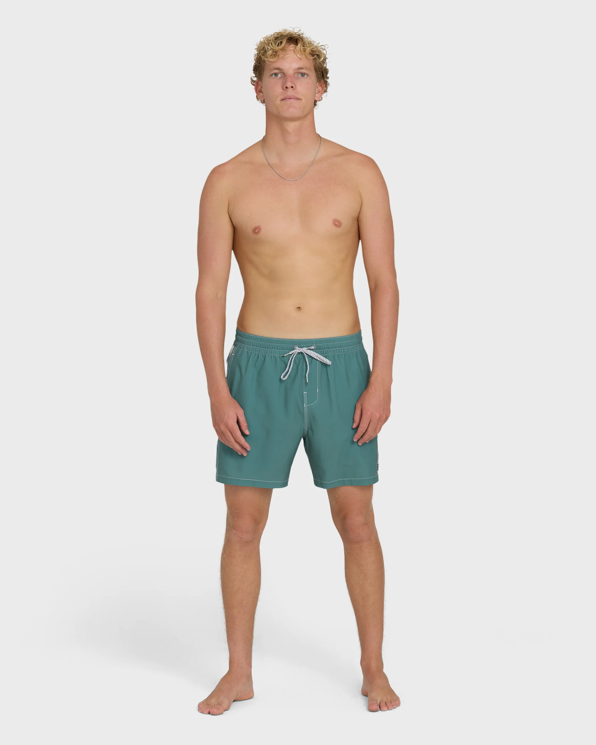 Dbah Panel Layback 16" Trunks - Deep Sea