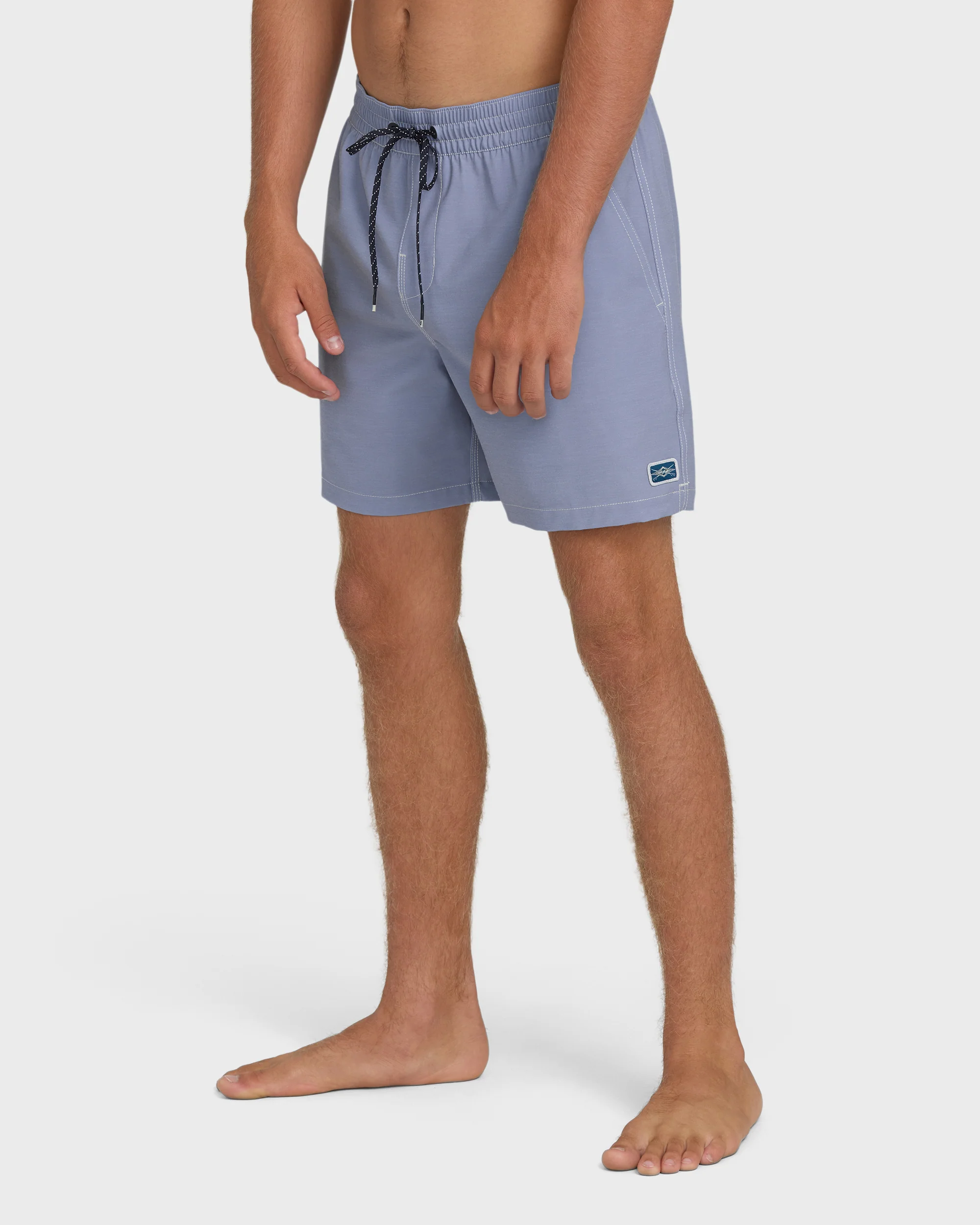 Every Other Day Wave Washed Layback 16" Trunks - Blue Horizon