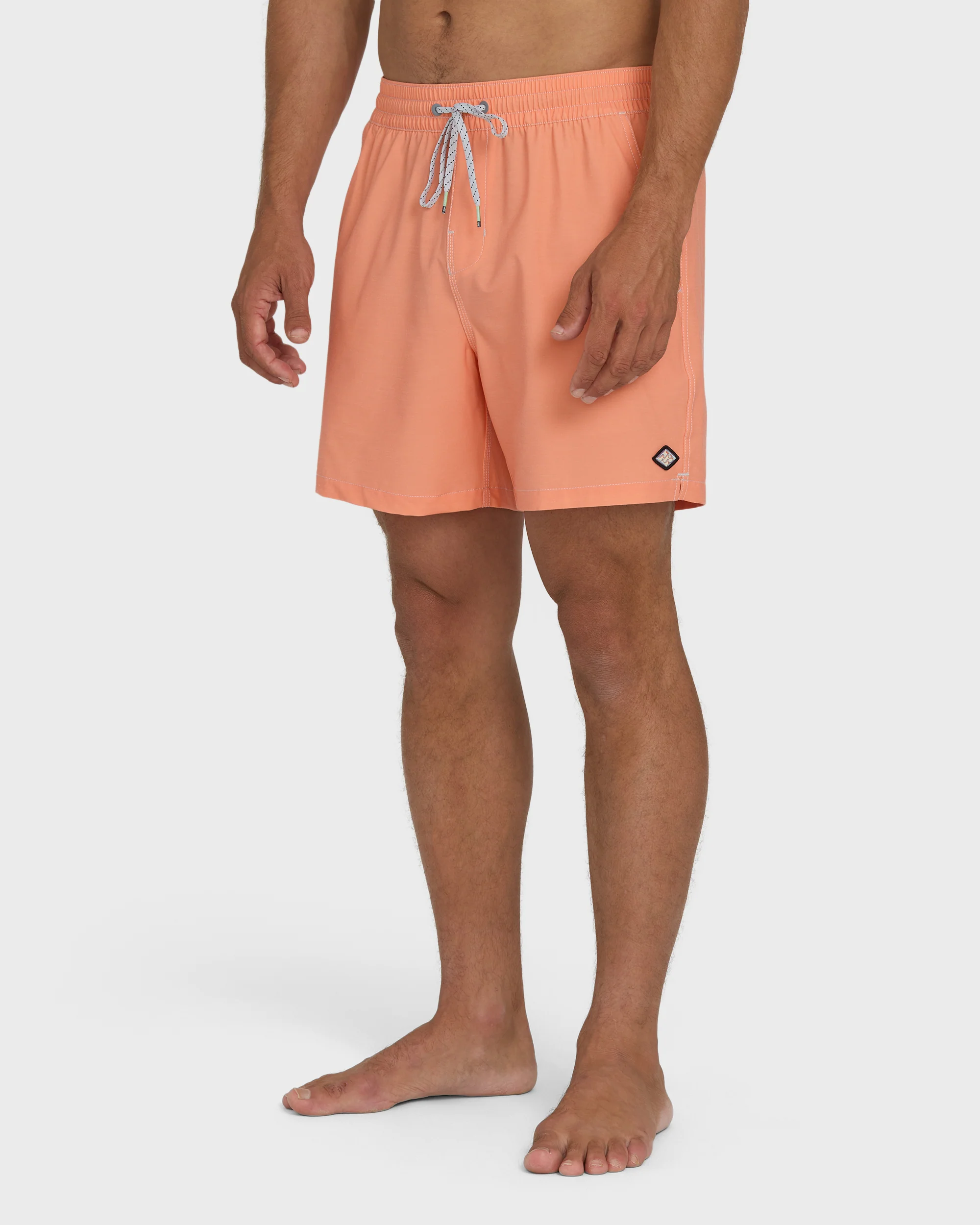 Every Other Day Wave Washed Layback 16" Trunks - Cantaloupe