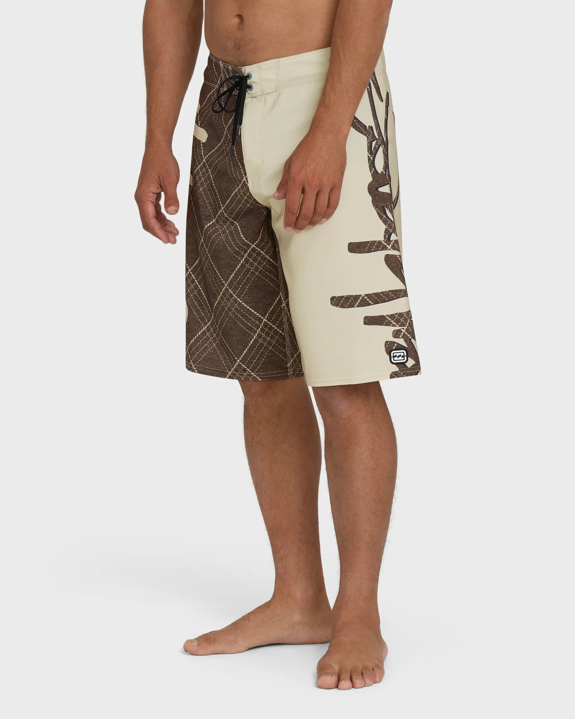 Inverted Pro 22" Boardshorts - Oatmeal