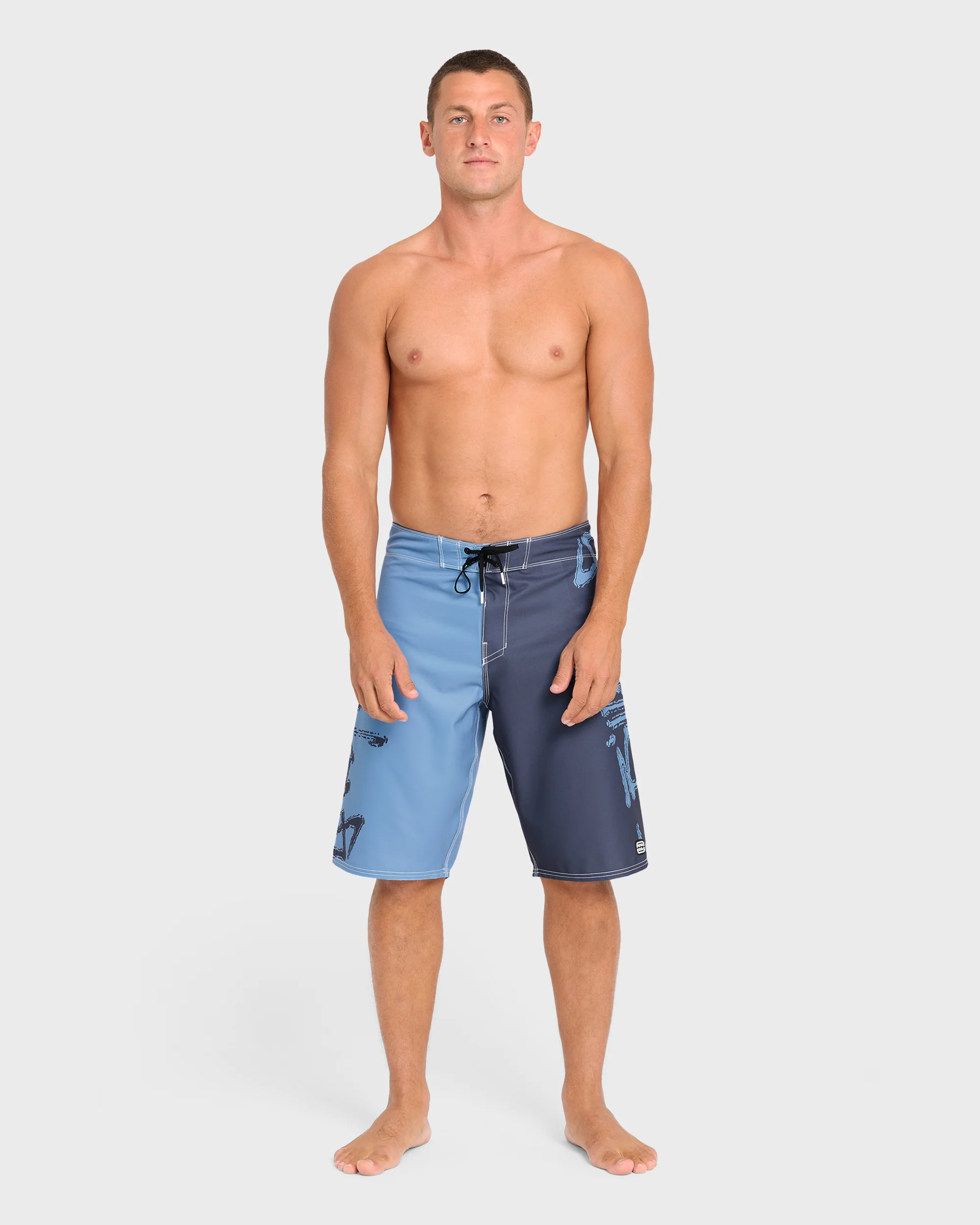 Inverted Pro 22" Boardshorts - Ocean Blue