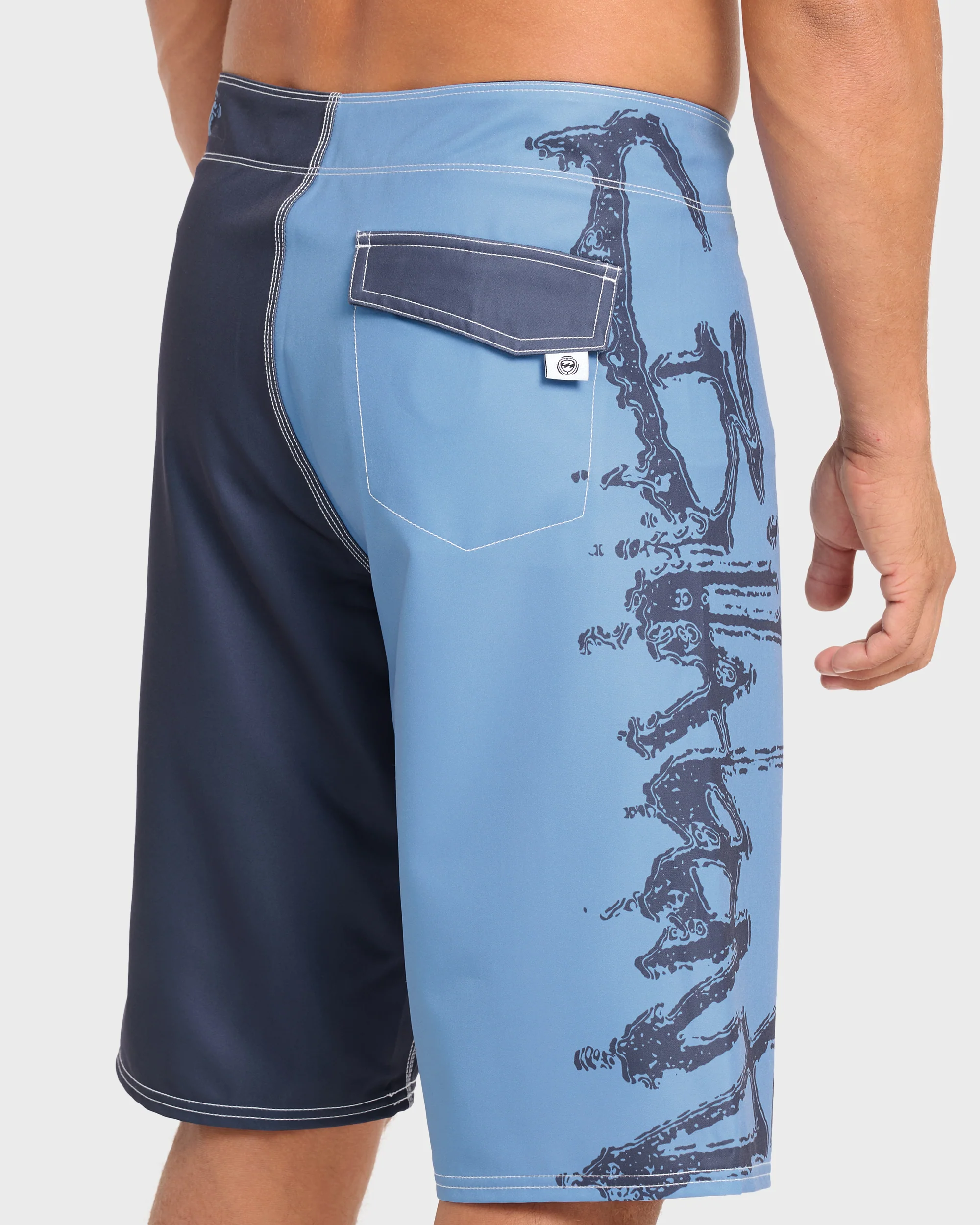 Inverted Pro 22" Boardshorts - Ocean Blue