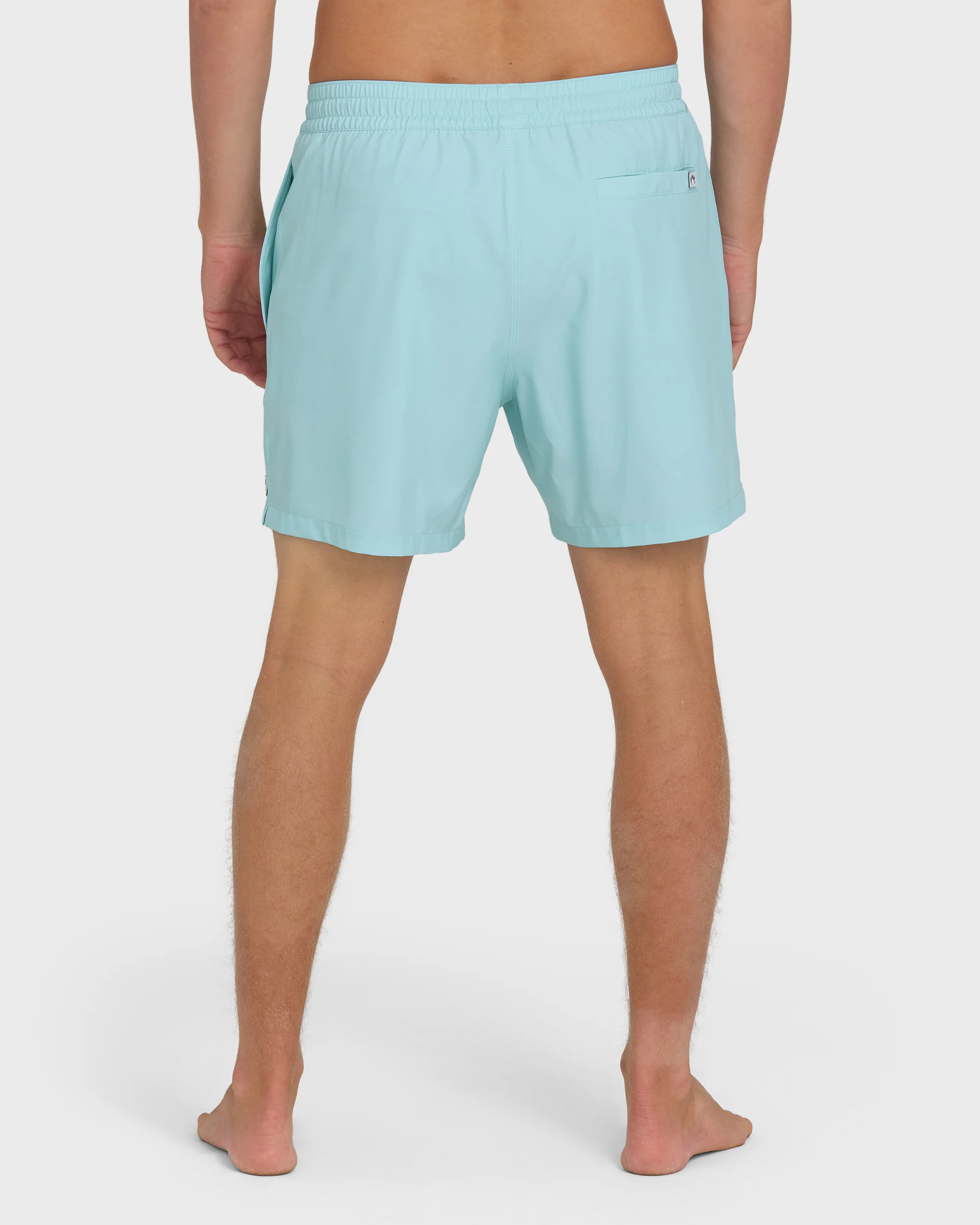 Lineup Solid Layback 16" Trunks - Dusty Blue