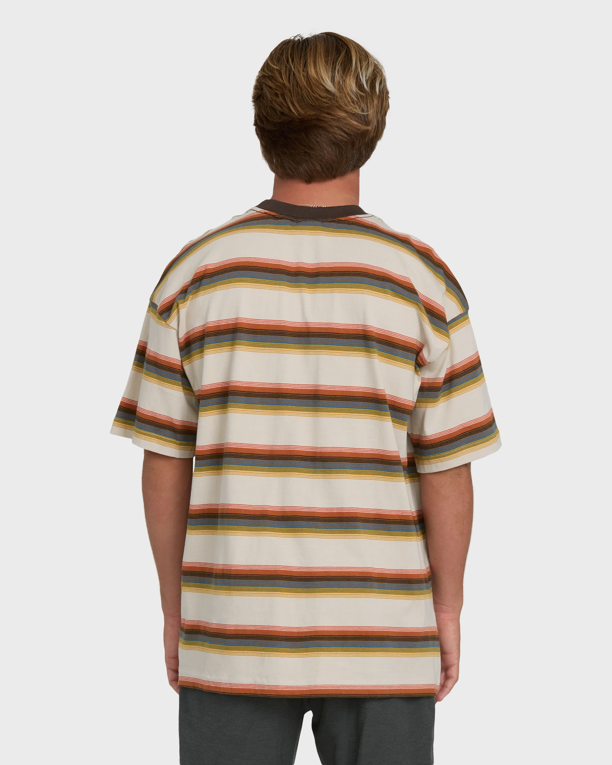 Baxter Short Sleeve Knit T-Shirt - Oatmeal