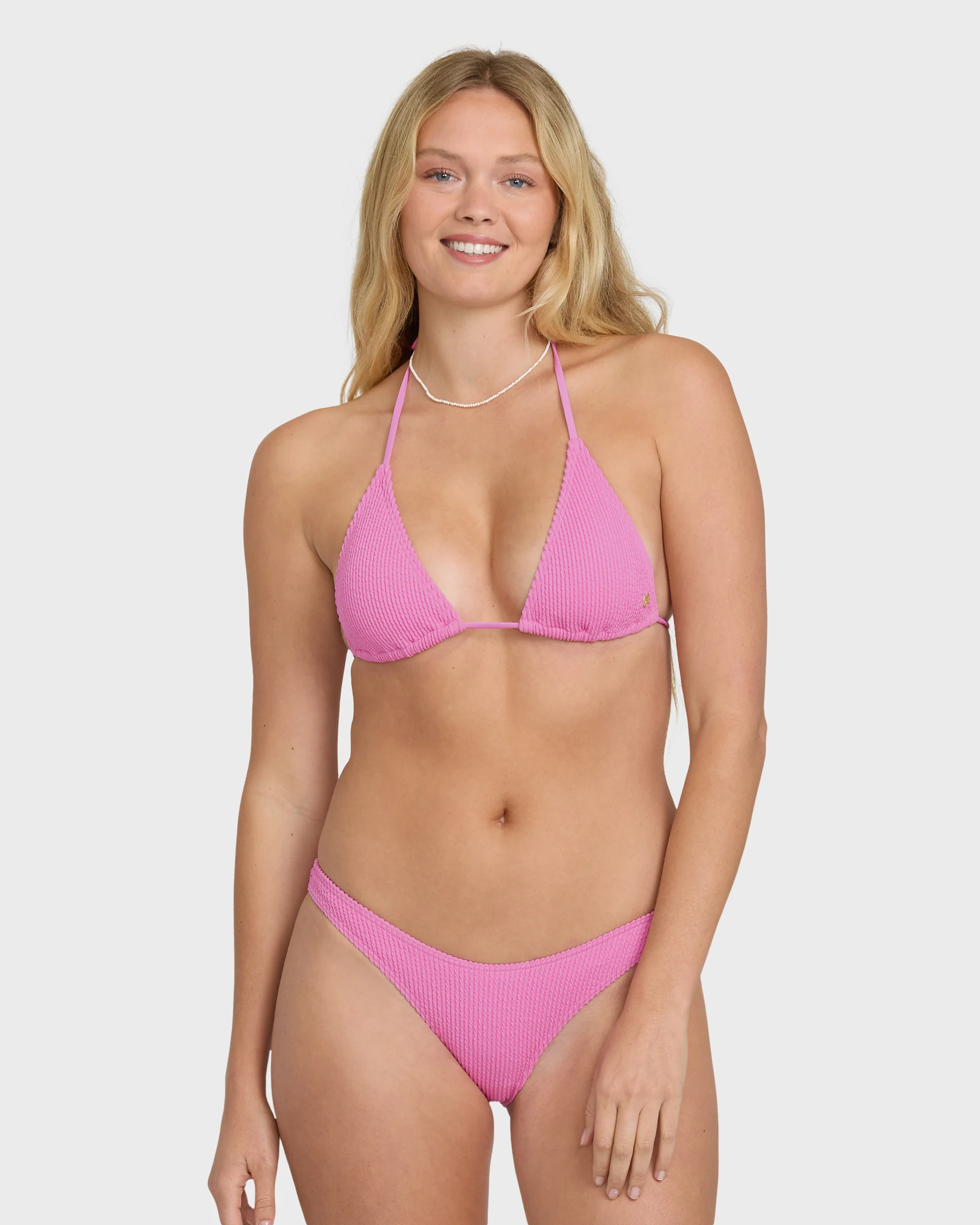 Summer Hi Hike Bikini Bottoms - Party Pink