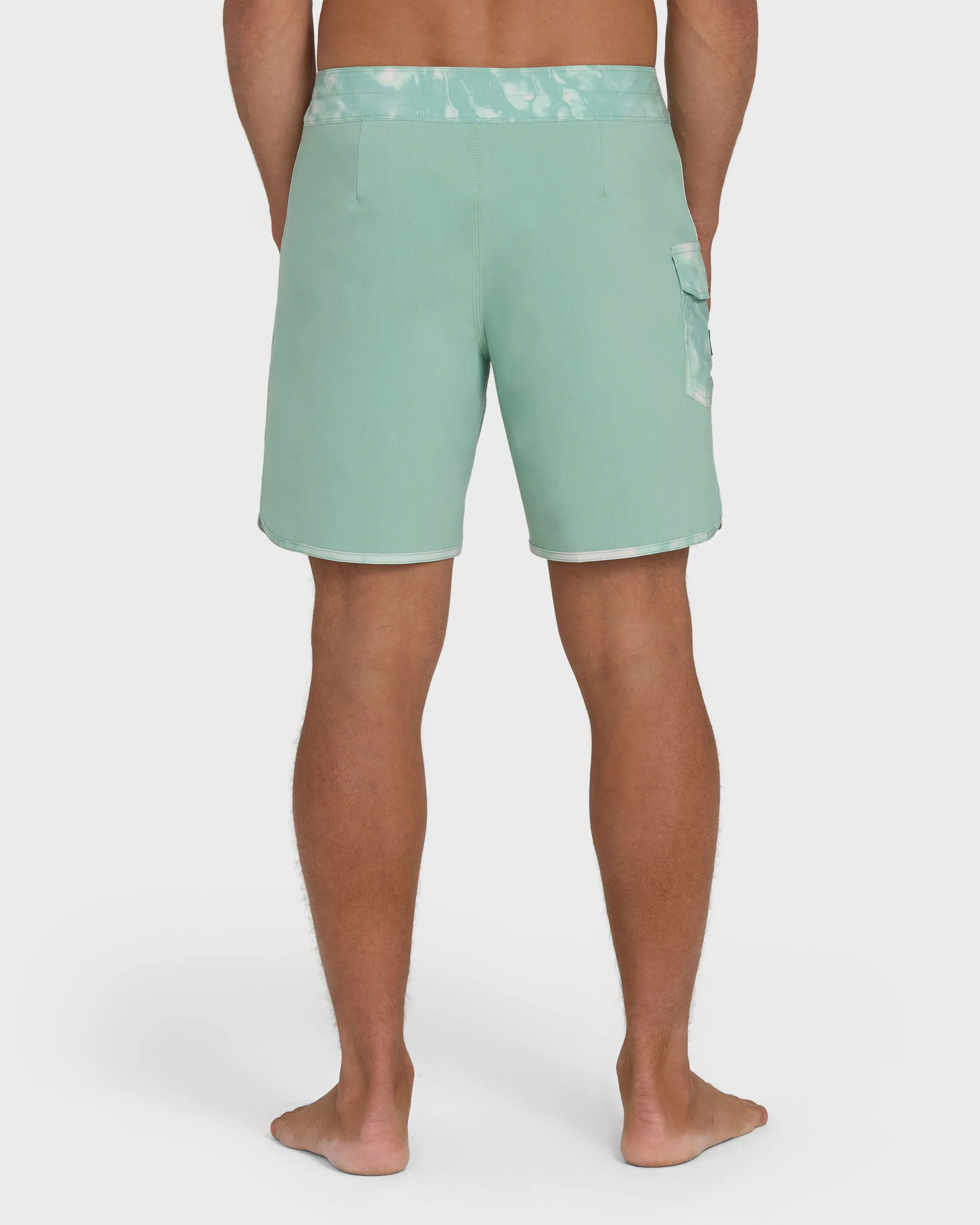 73 Pro 18" Boardshorts - Granite Green