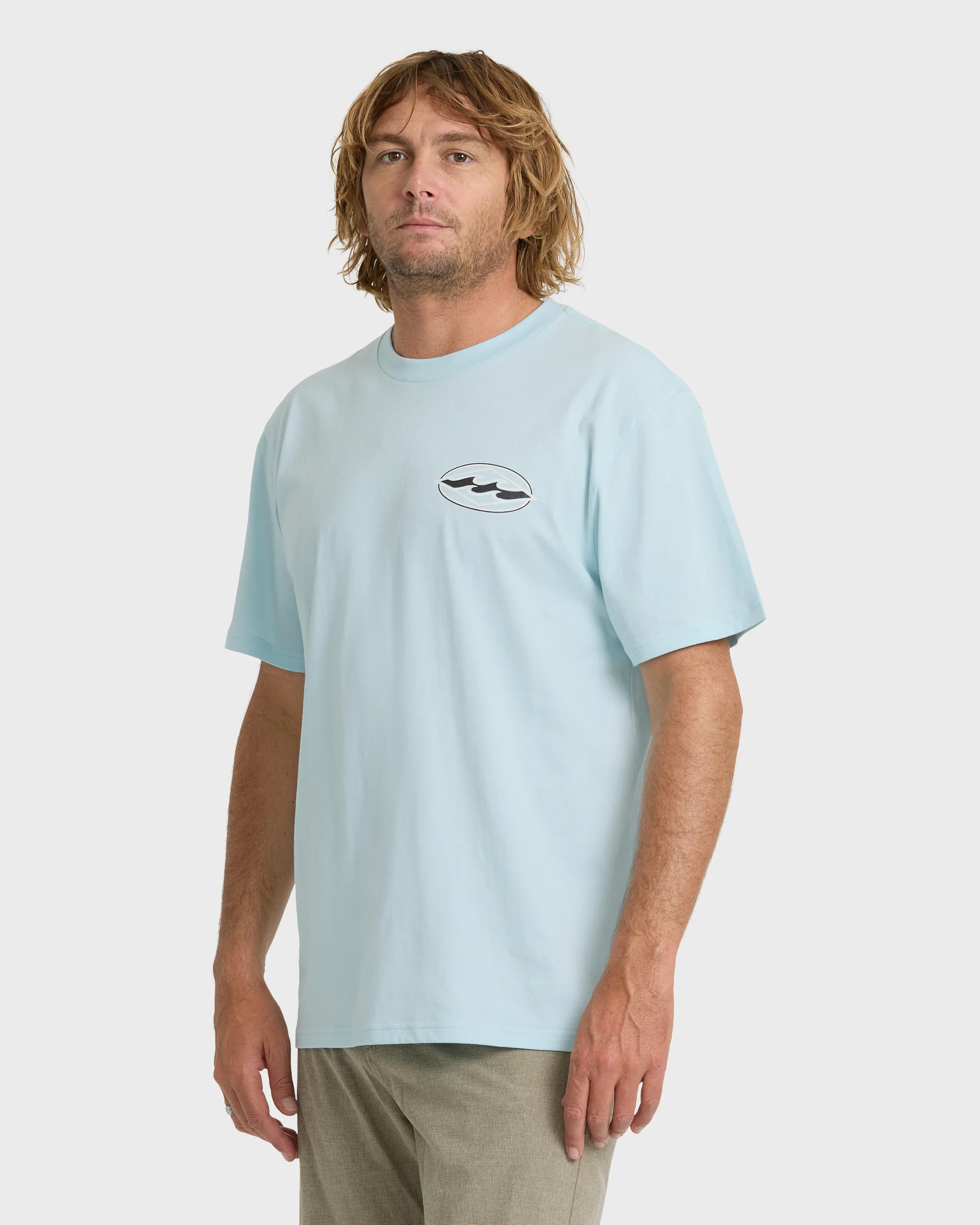 Rotor Diamond Premium Short Sleeve Graphic T-Shirt - Coastal Blue