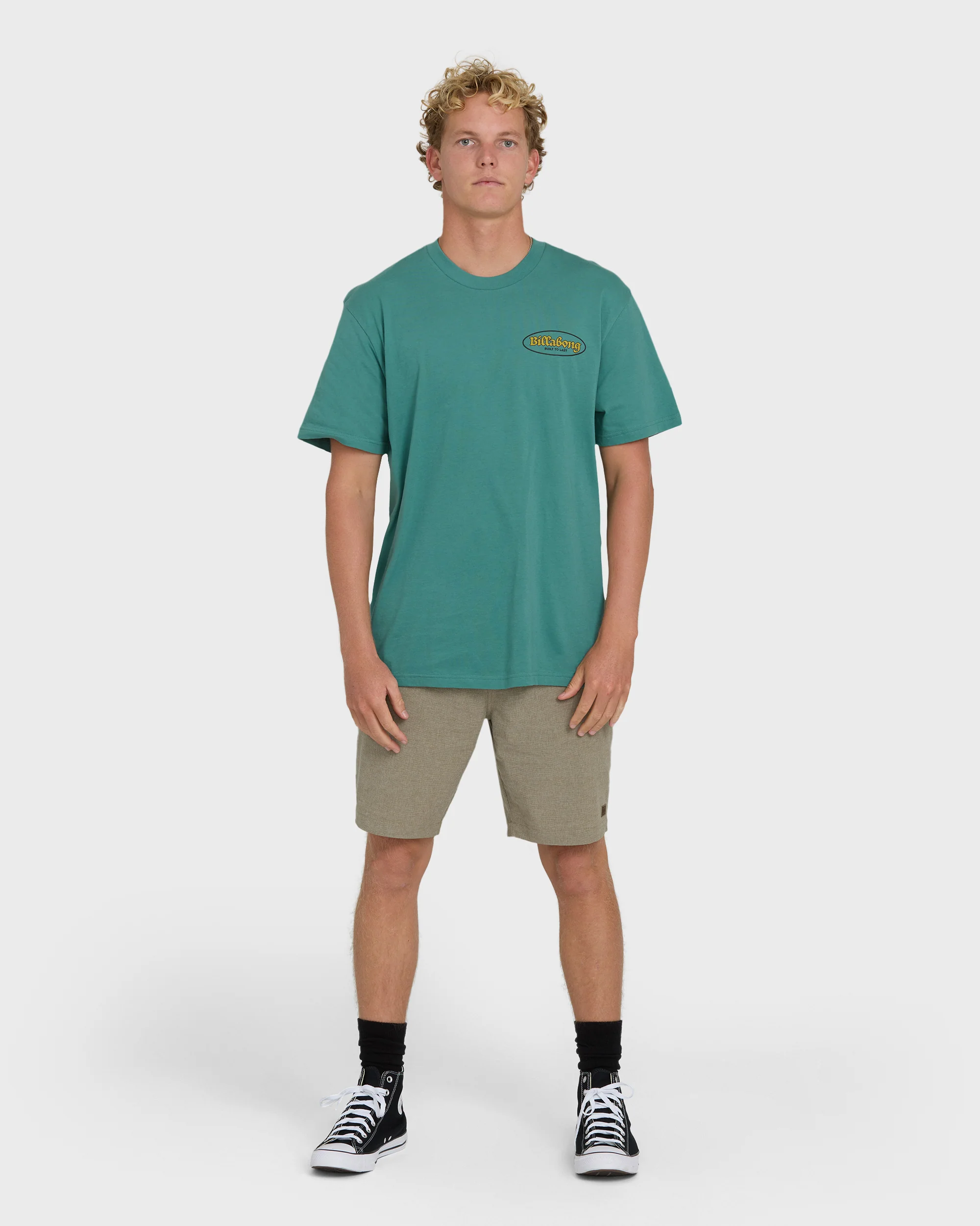 At Last Premium Short Sleeve Knit T-Shirt - Deep Sea